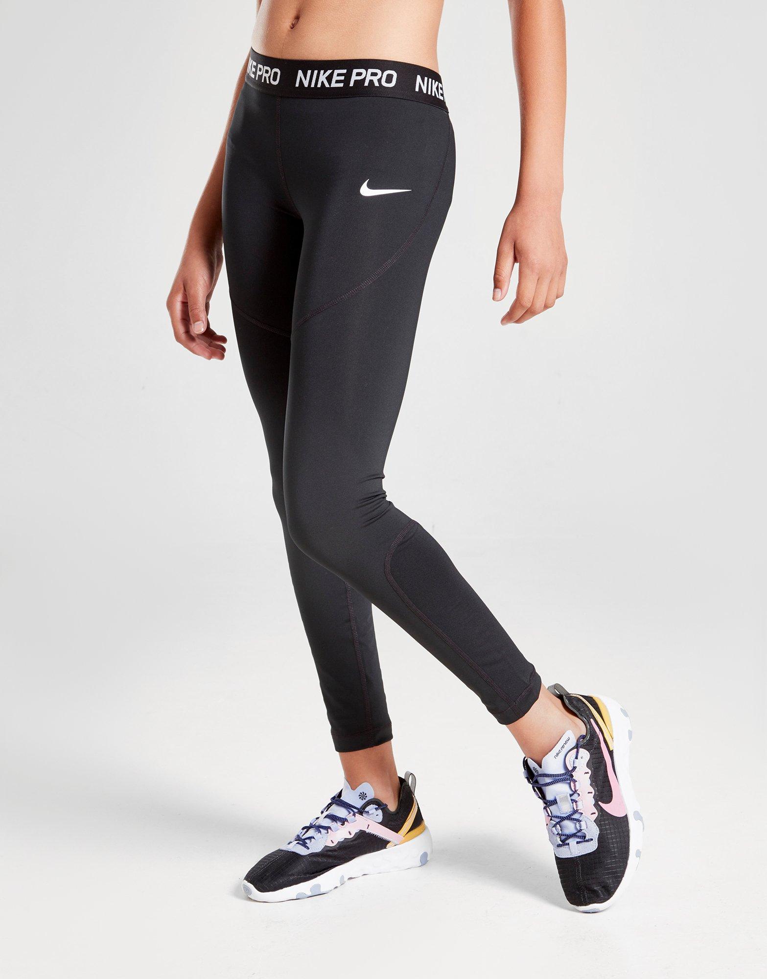 nike pro tights junior