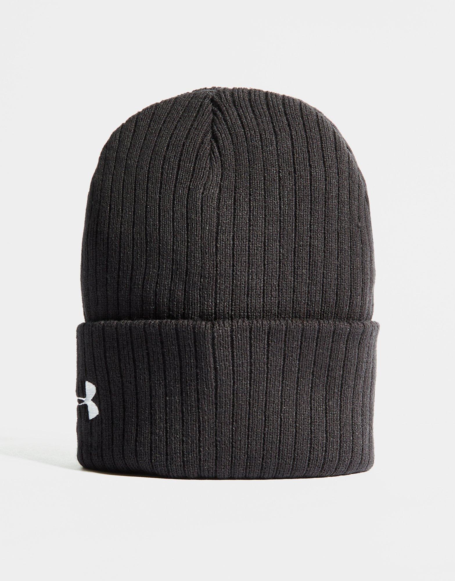 white under armour beanie