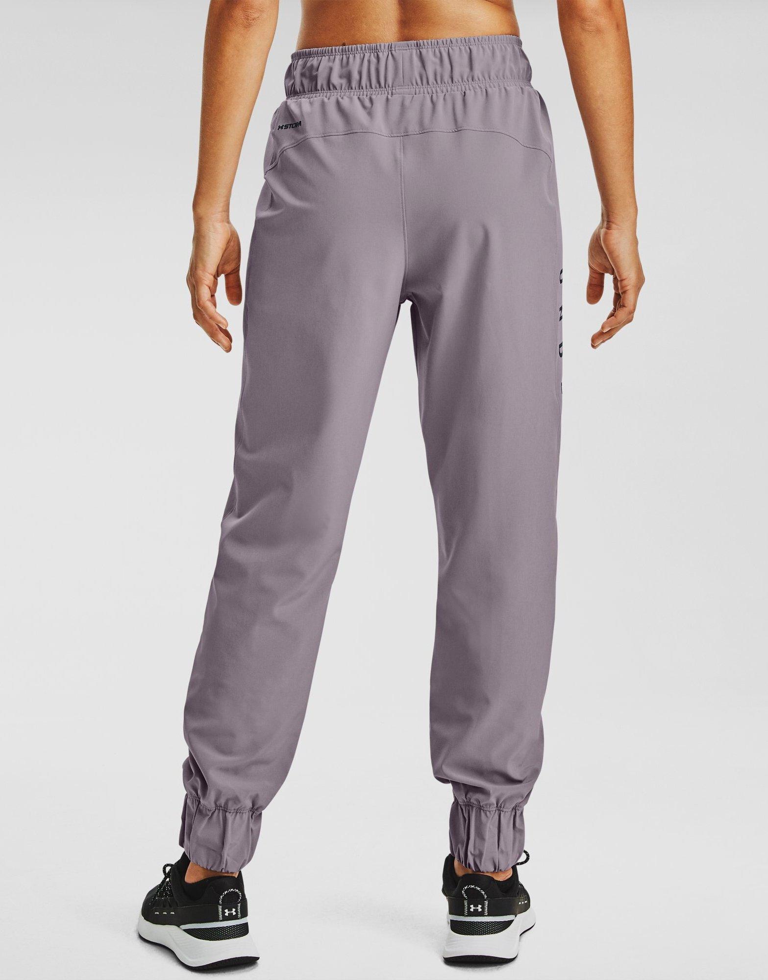 under armour woven track pants