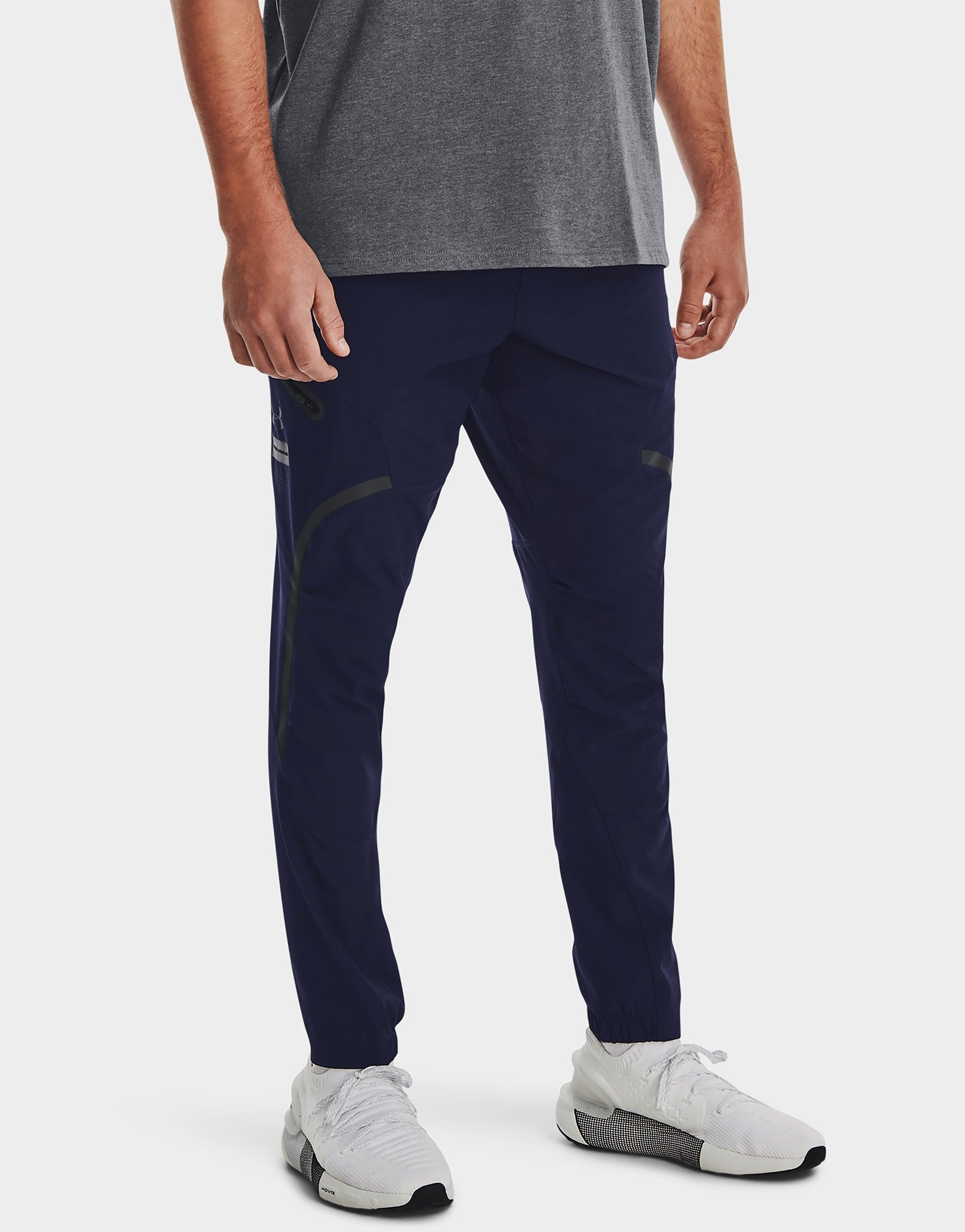 Blue Under Armour Stretch Woven Utility Pants | JD Sports UK