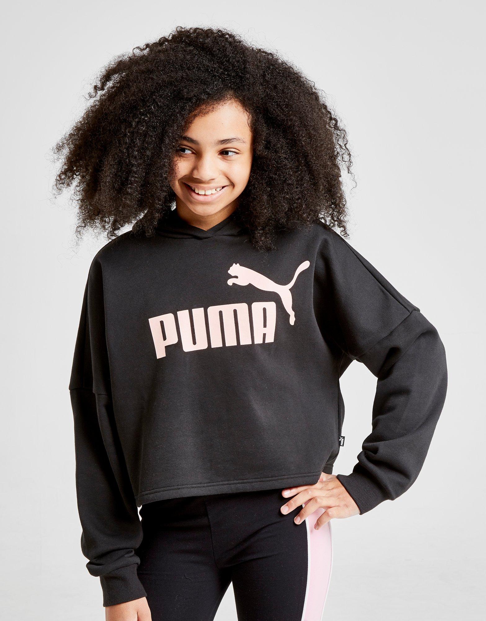 sweat puma noir et rouge