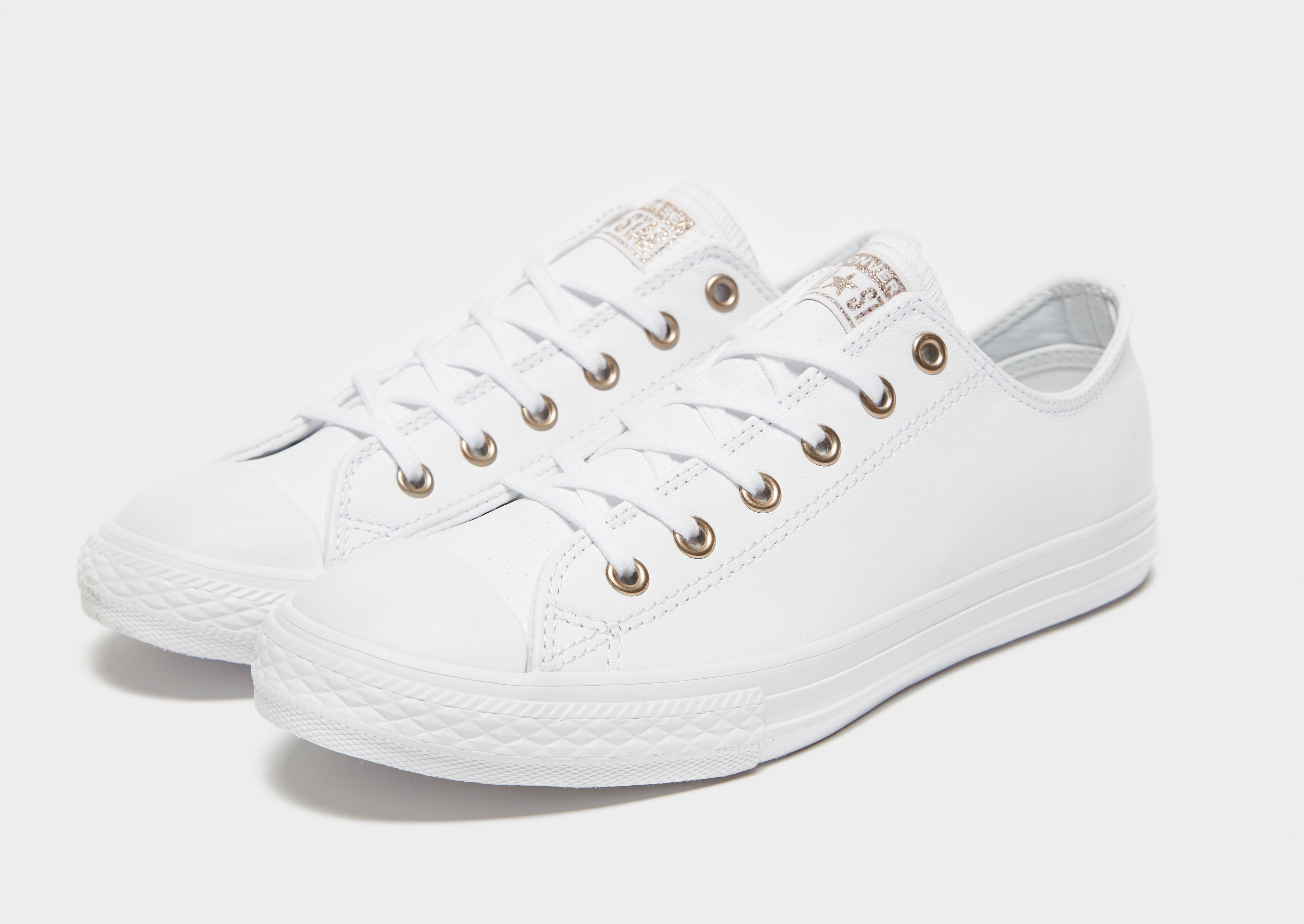 jd sports white converse