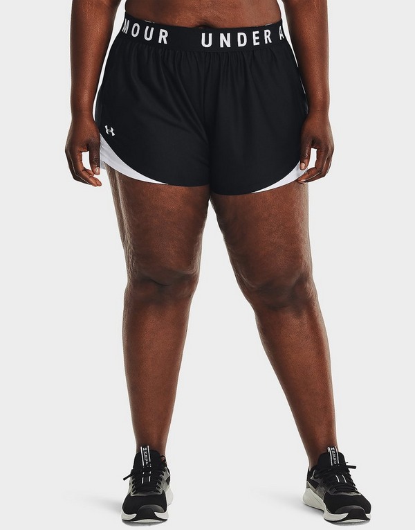 Black Under Armour Plus Size Play Up Shorts