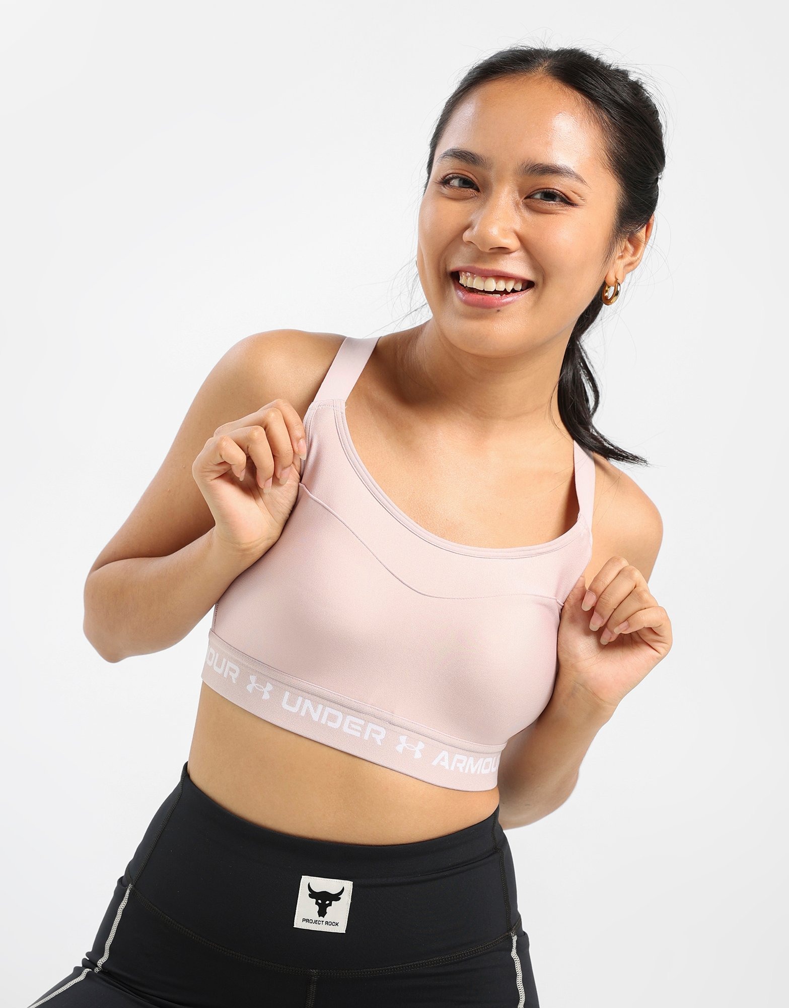 Under Armour Armour High Crossback Sports Bra | JD Sports