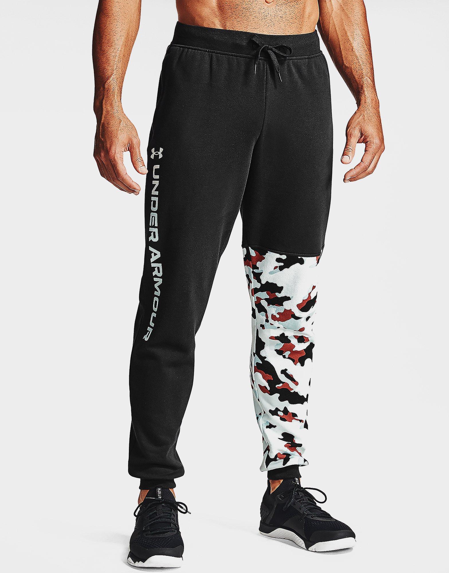 under armour rival fleece camo jogger