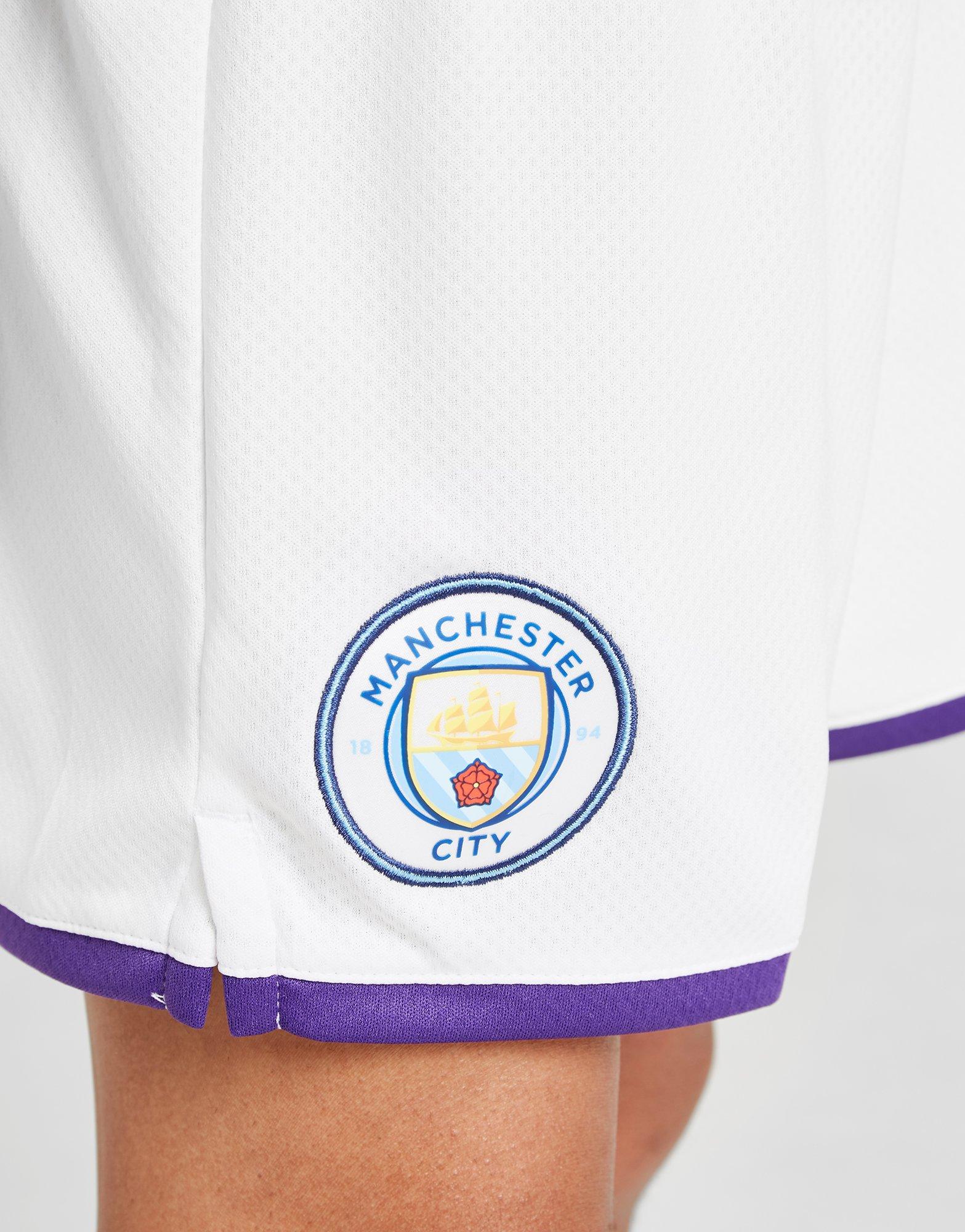 man city home socks junior