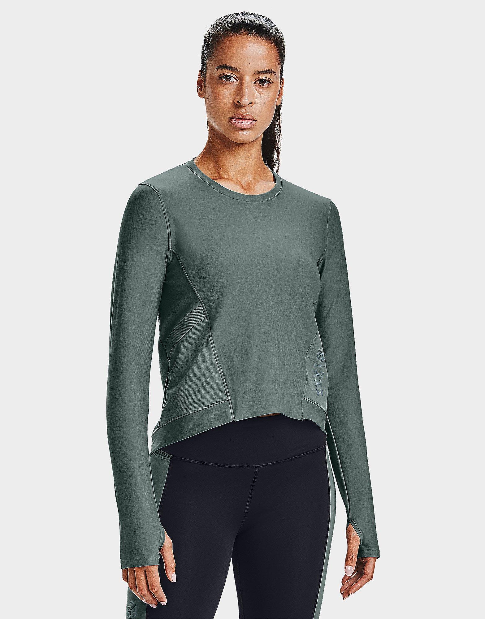 under armour crop top long sleeve