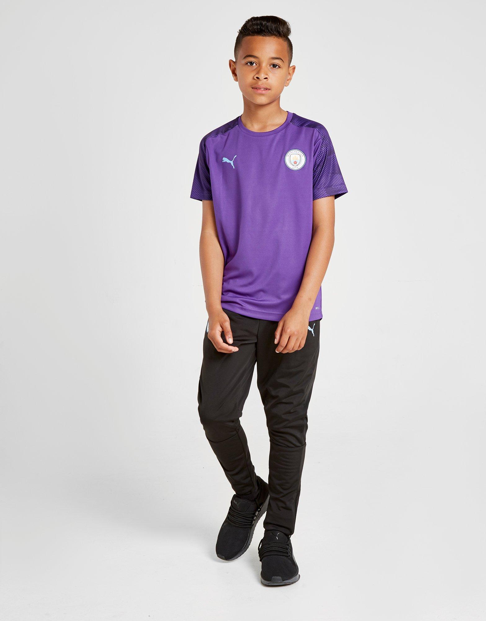 polo puma enfant violet