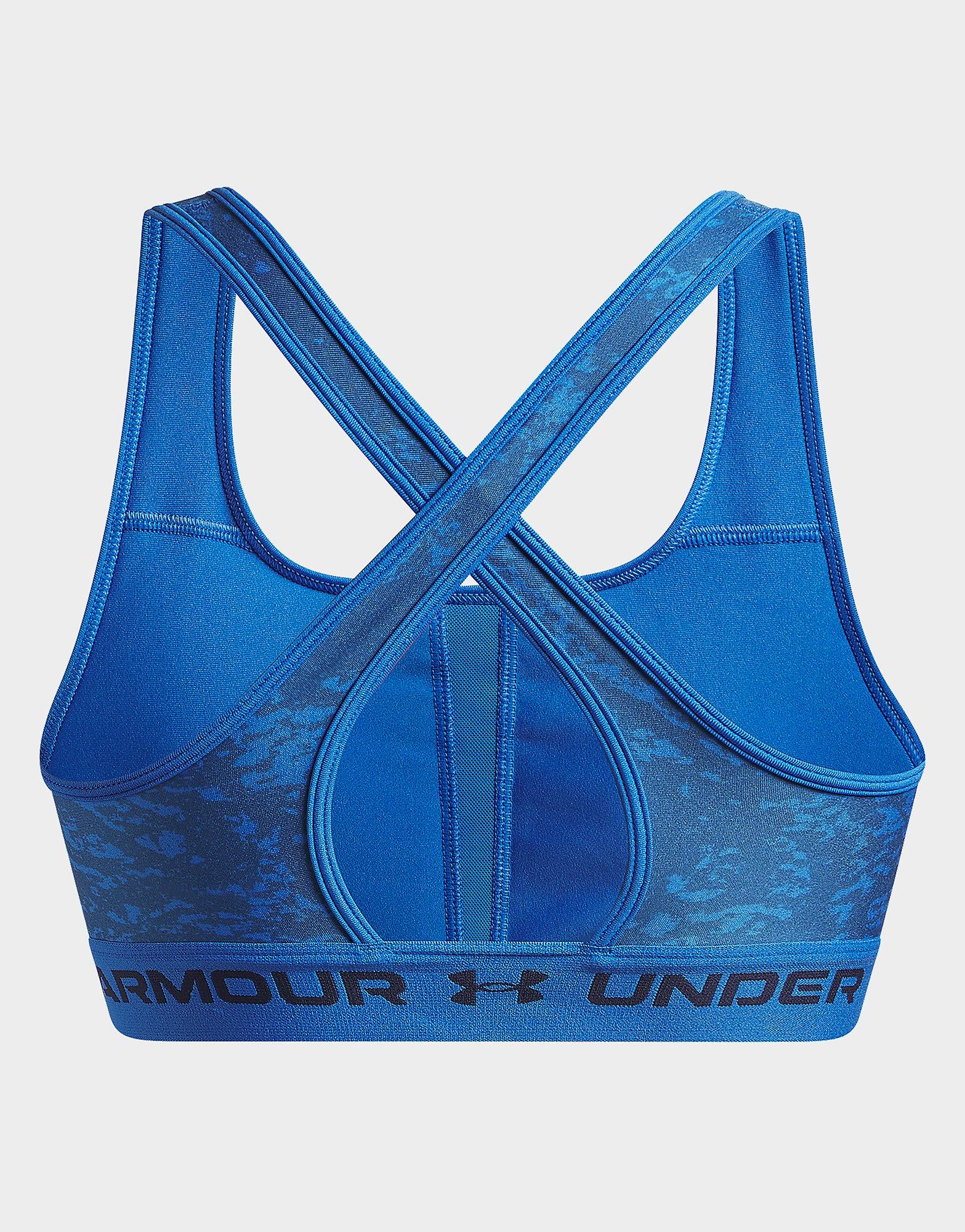 Under Armour Crossback Mid Printed Sports Bra