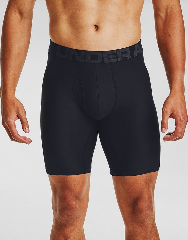 Black Under Armour Underwear Bottoms UA Tech 9in 2 Pack