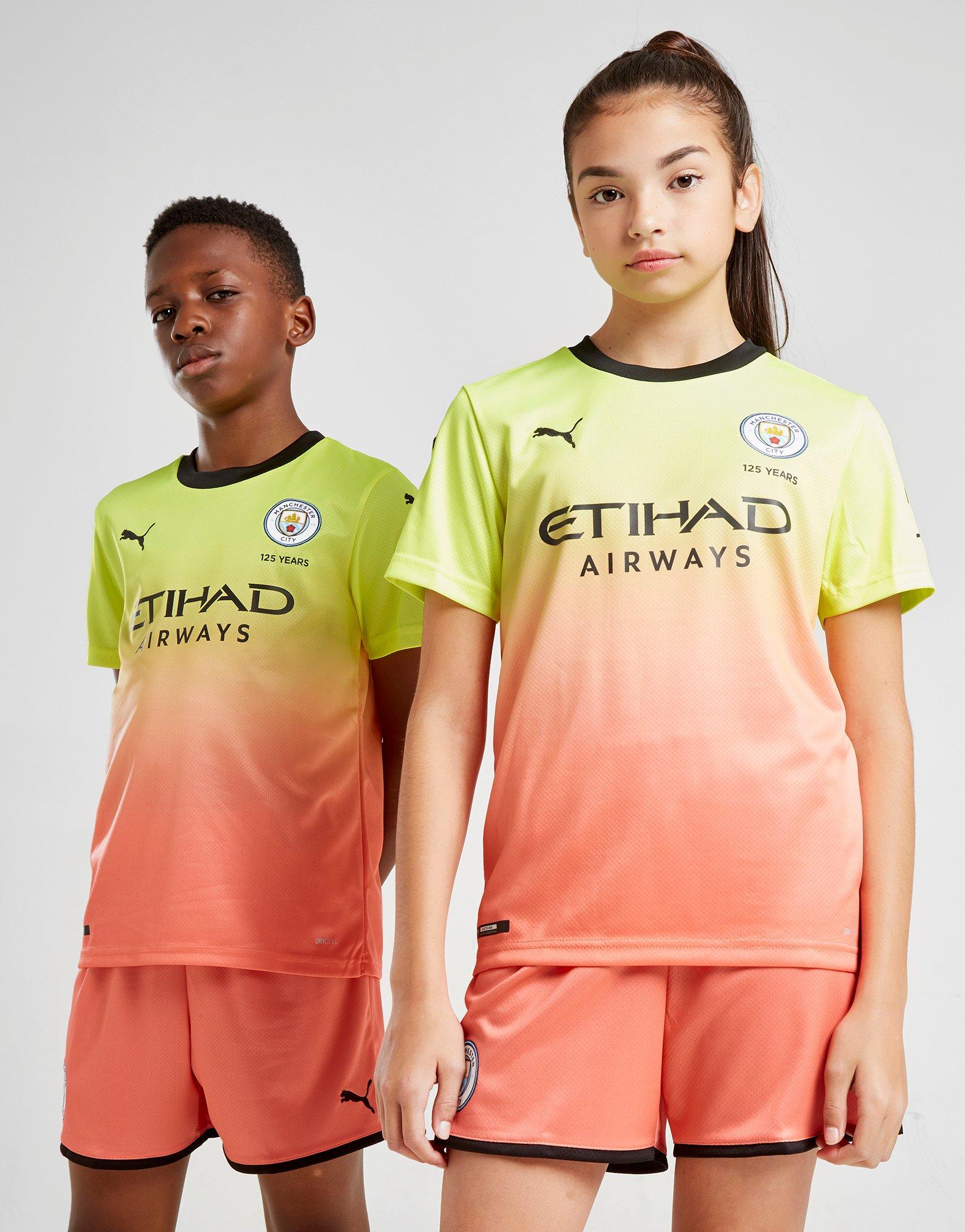 manchester city junior football kit