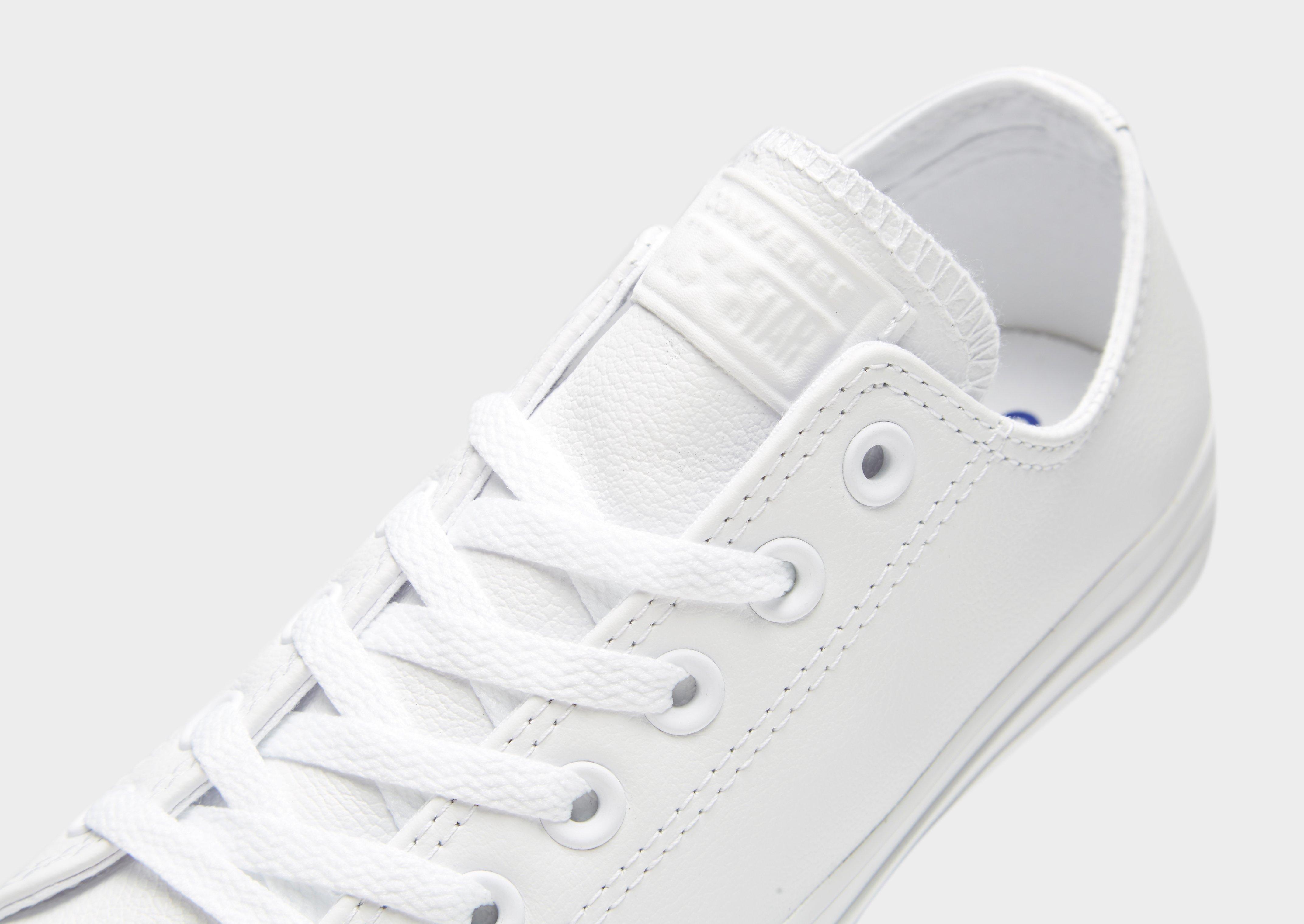 converse chuck taylor all star ox leather mono trainer
