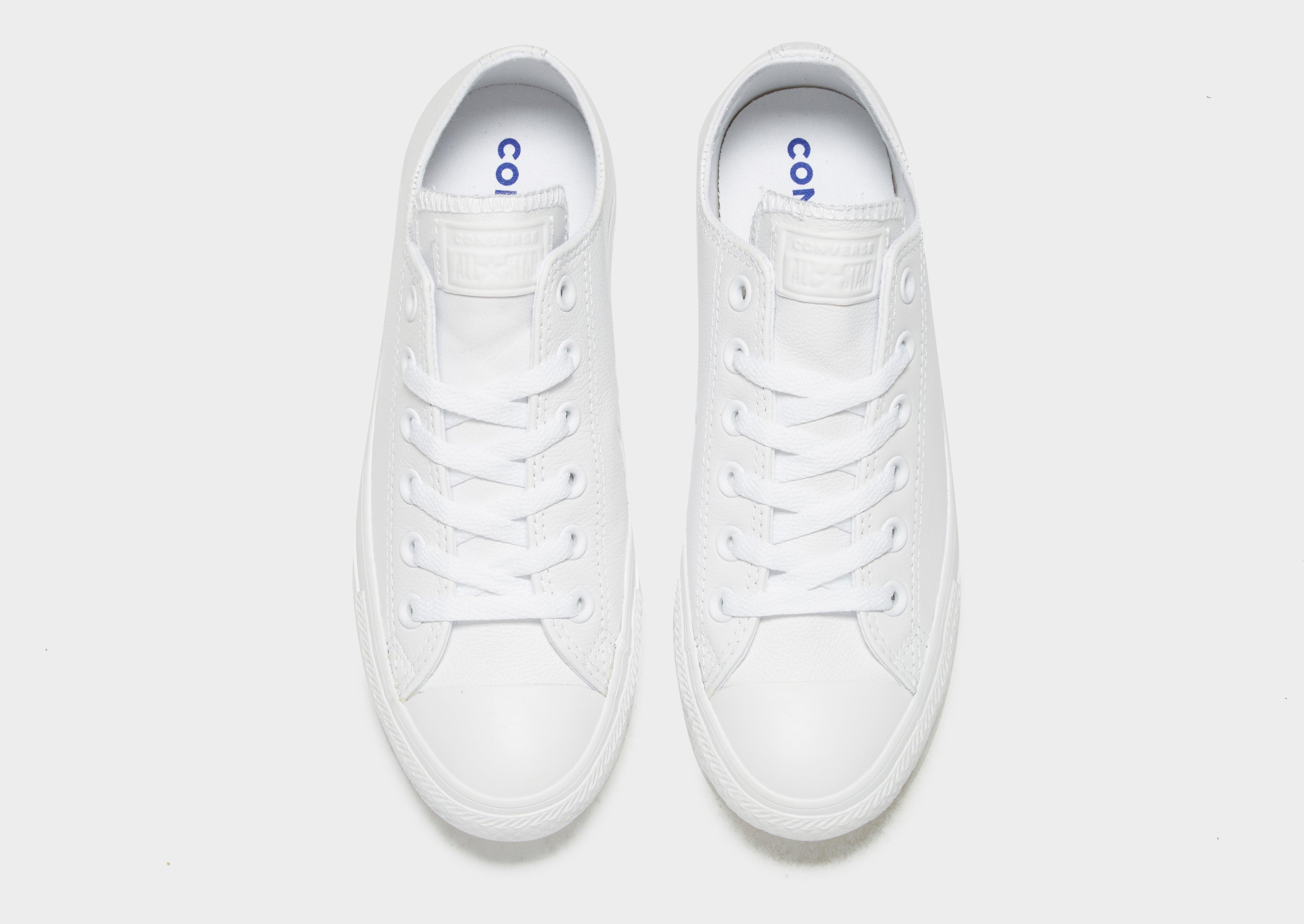 converse chuck taylor all star ox white mono