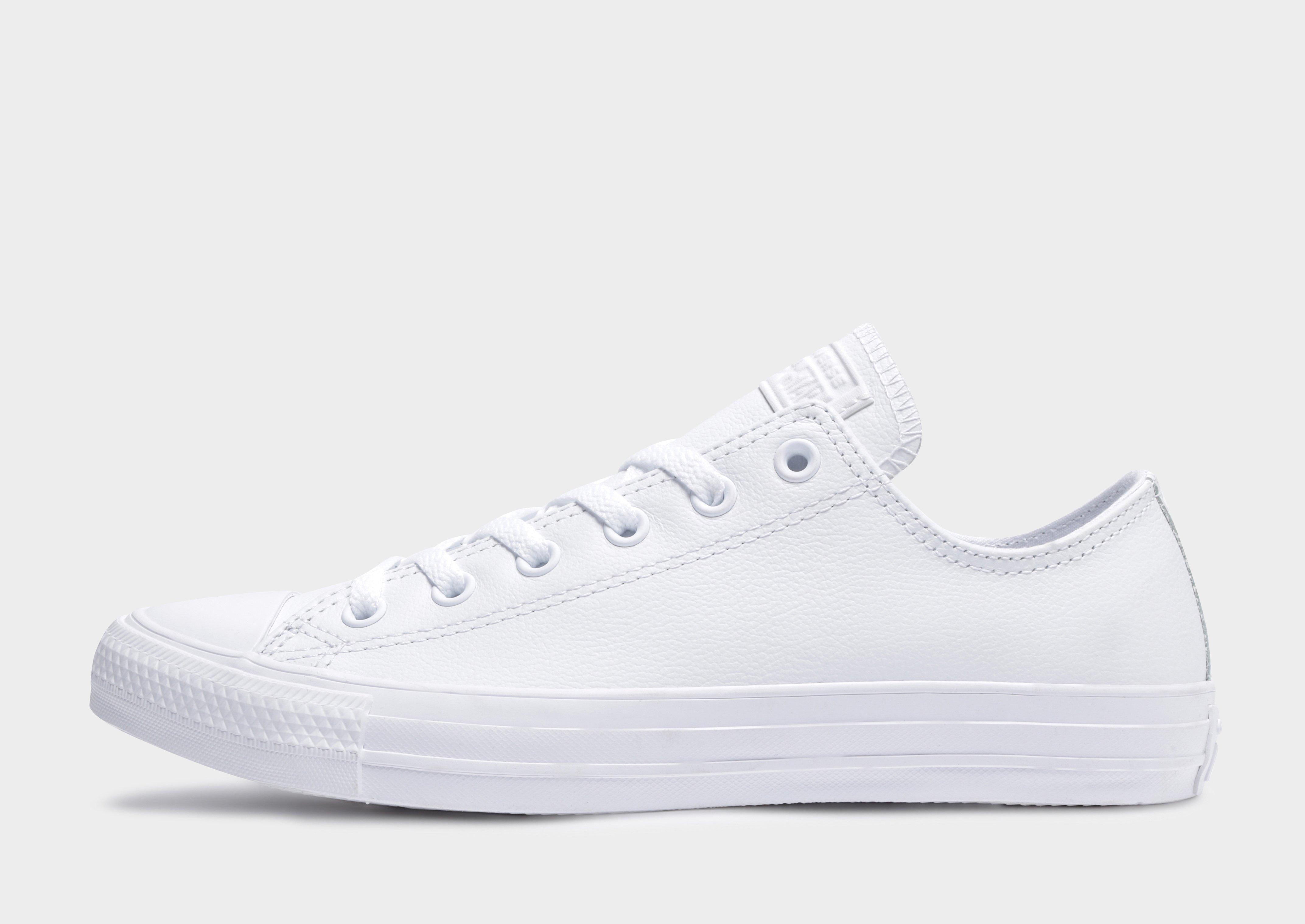 White leather cheap converse nz