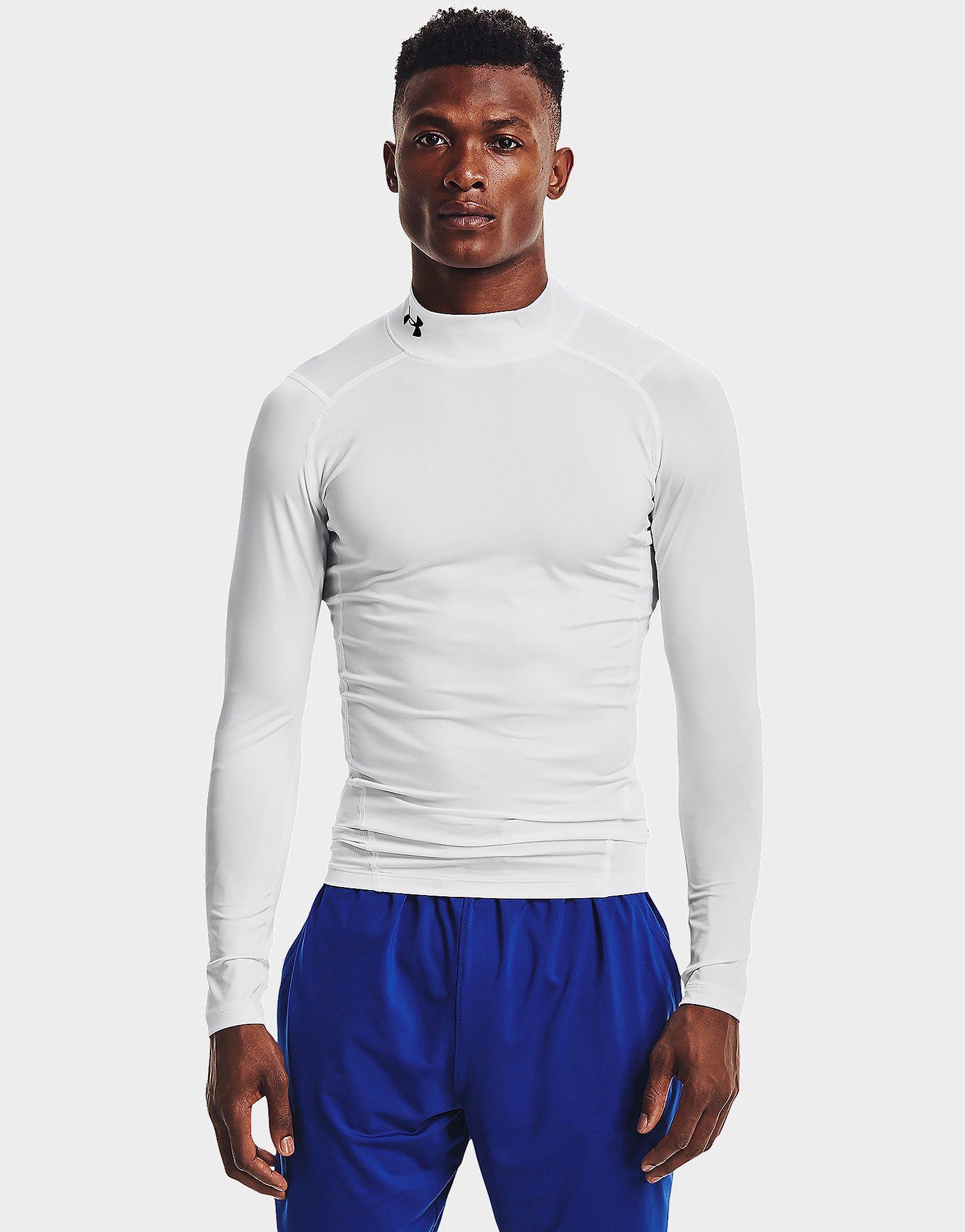 Under Armour Men's UA HeatGear® Armour Long Sleeve Compression Shirt XXL  White, Shirts -  Canada