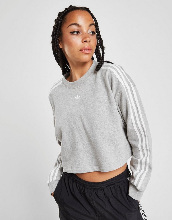 adidas Originals Fashion League Cropped Sweatshirt With adidas Originals Fashion League Cropped Sweatshirt With