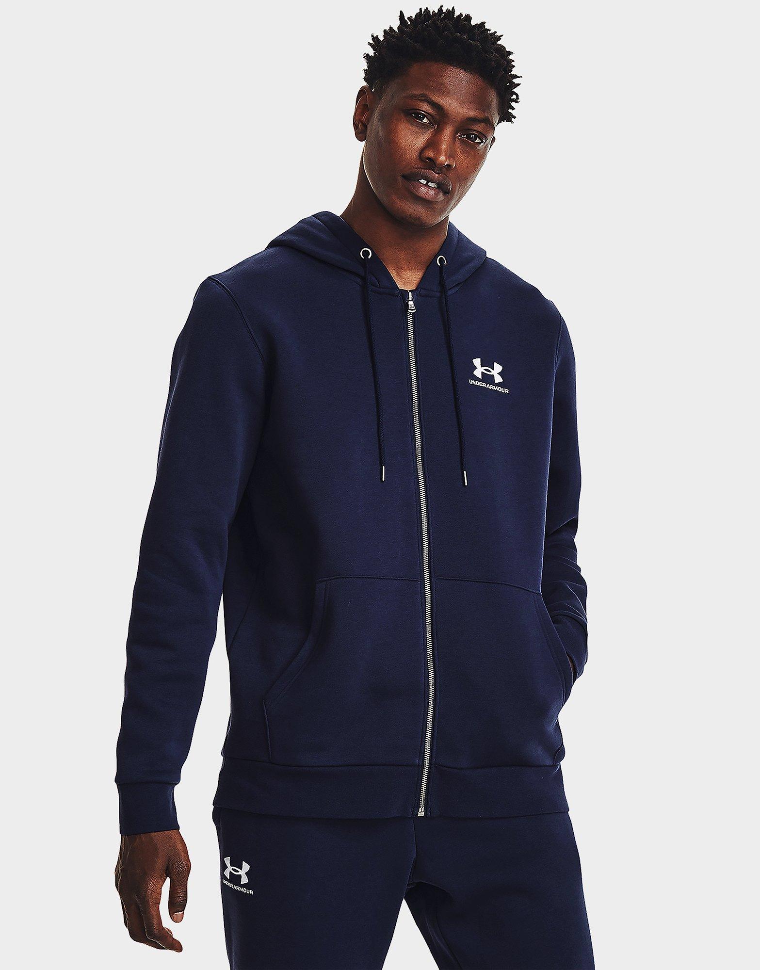 Blue Under Armour Fleece Tops UA Icon Fleece FZ Hood