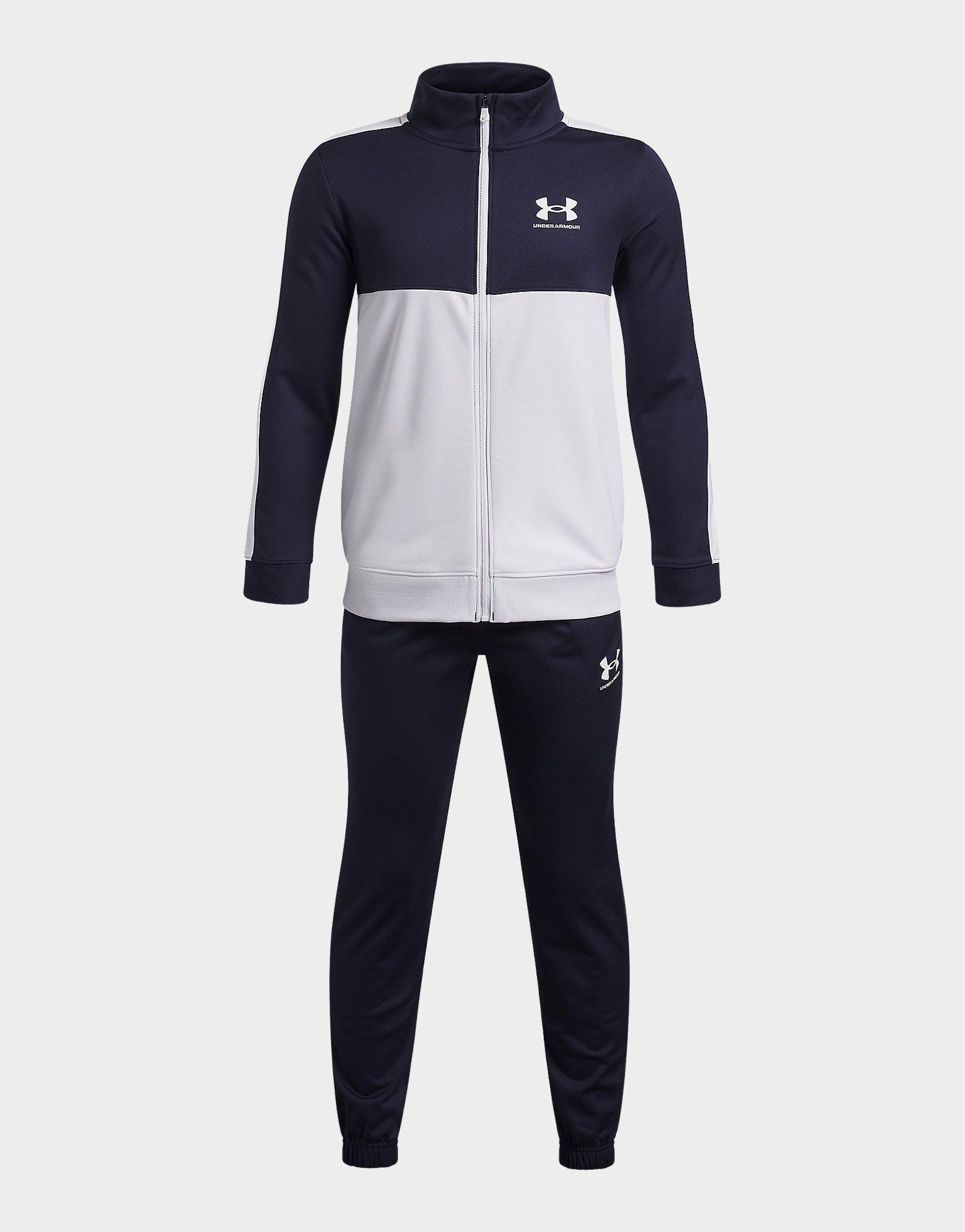 Under Armour Colour Block Knit Tracksuit Junior