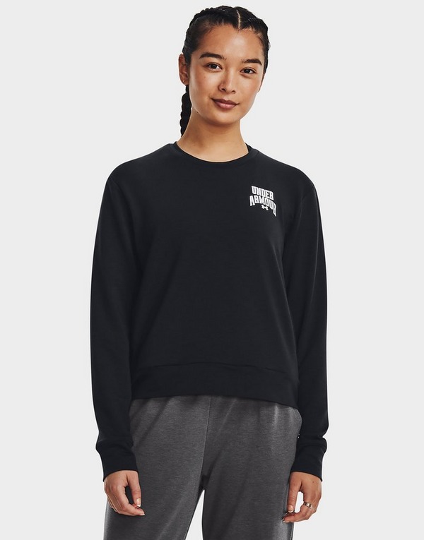 Under Armour Long-Sleeves UA Rival Terry Graphic Crew