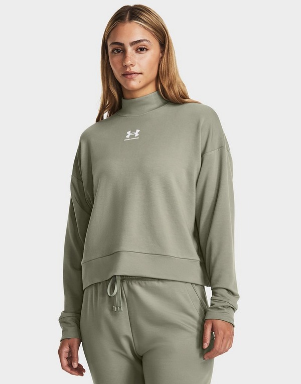 Under Armour Long-Sleeves UA Rival Terry Mock Crew