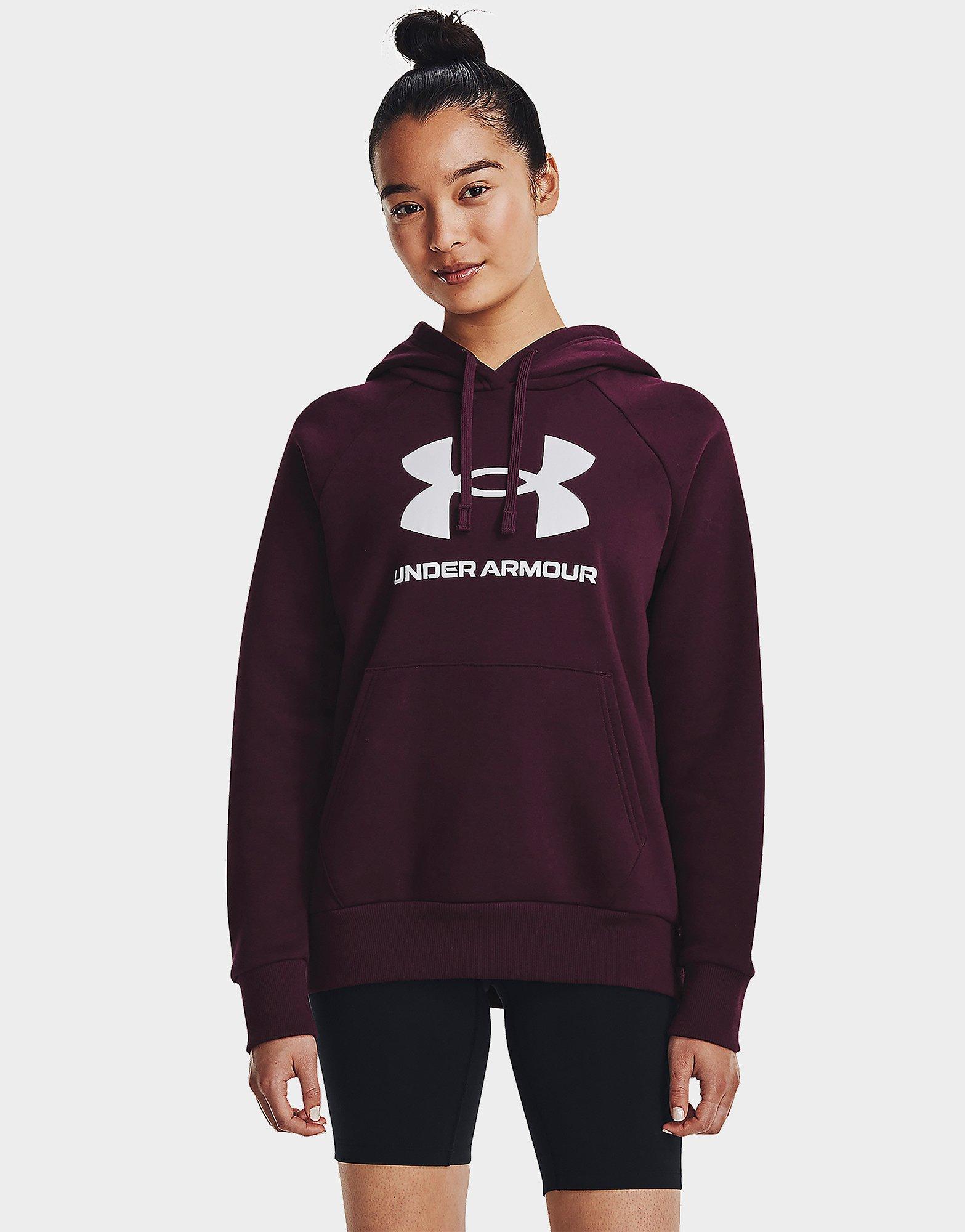 Under Armour Womens UA Rival Fleece Oversized Joggers Black XS