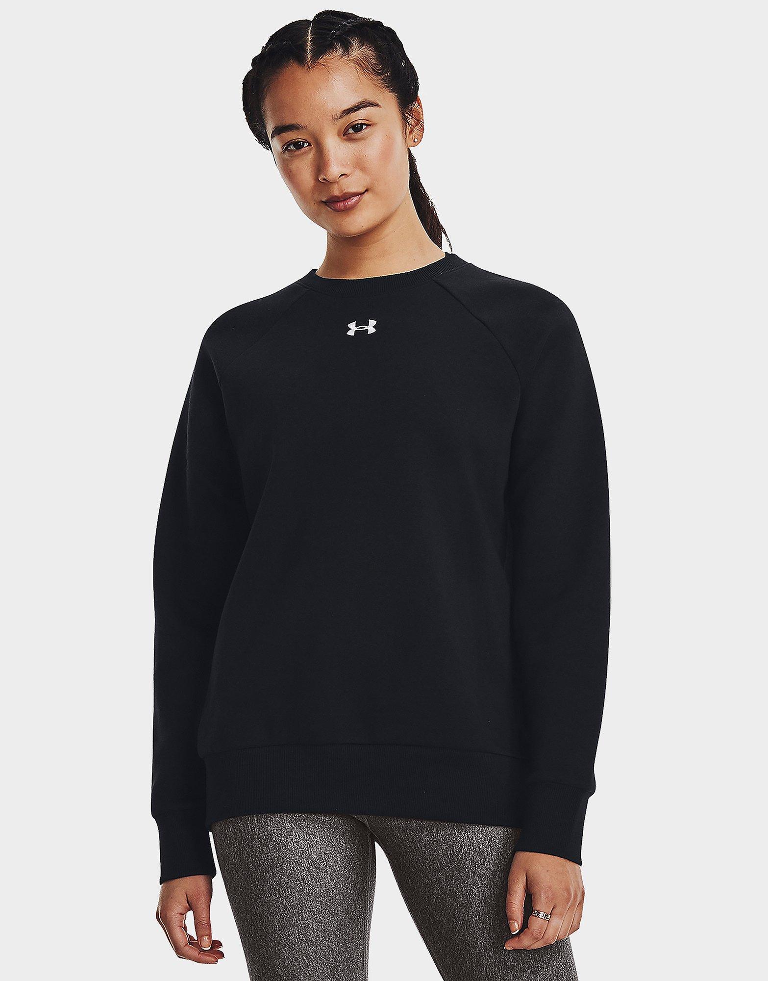 Ua women's cheap hustle fleece crew