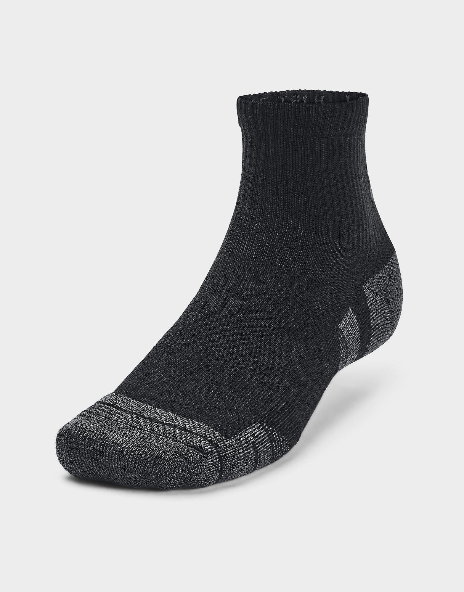 Under Armour Chaussettes mi-hautes Performance Tech unisexes (lot de 3 paires)