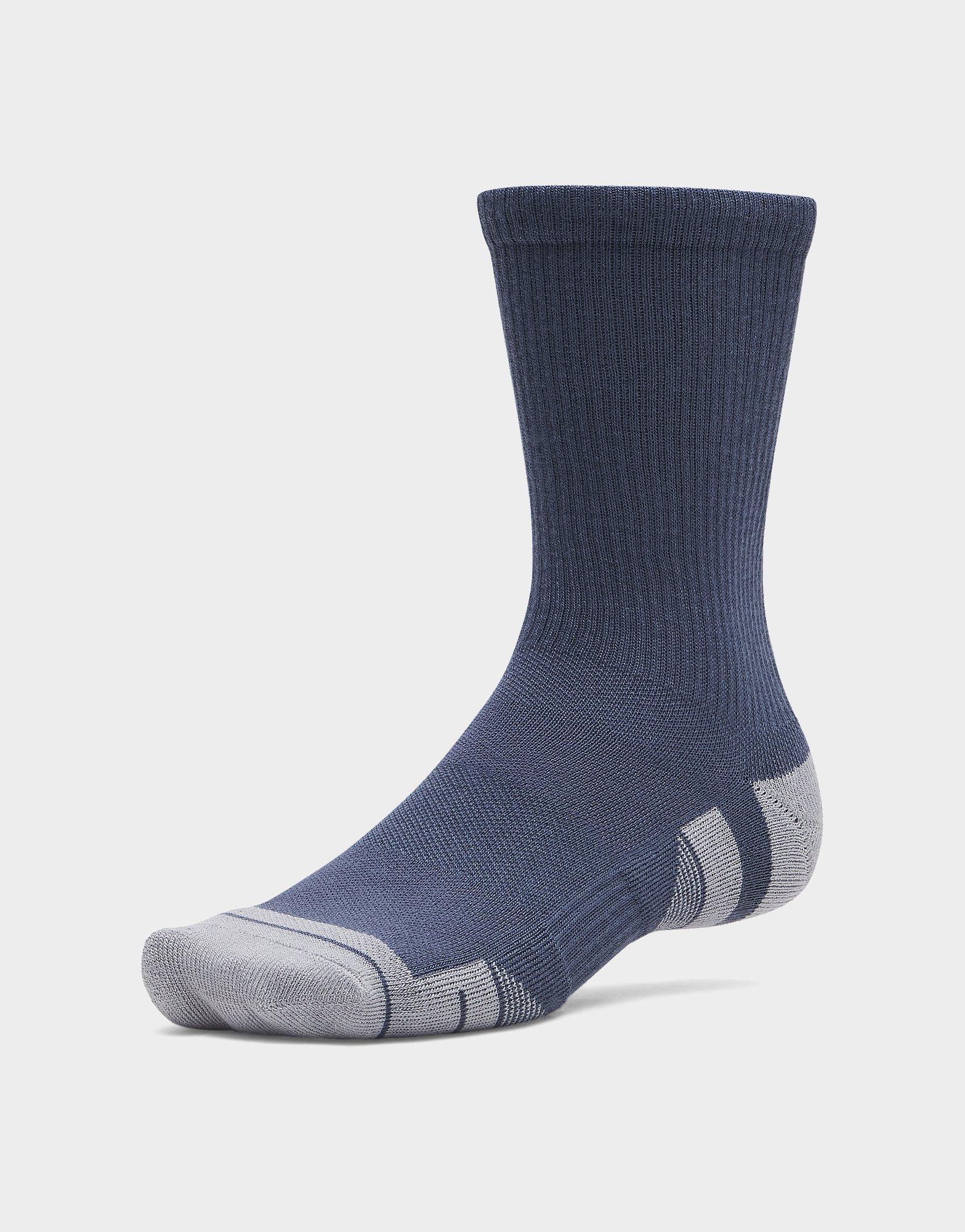 Under Armour Chaussettes mi-hautes Performance Tech unisexes (lot de 3 paires)