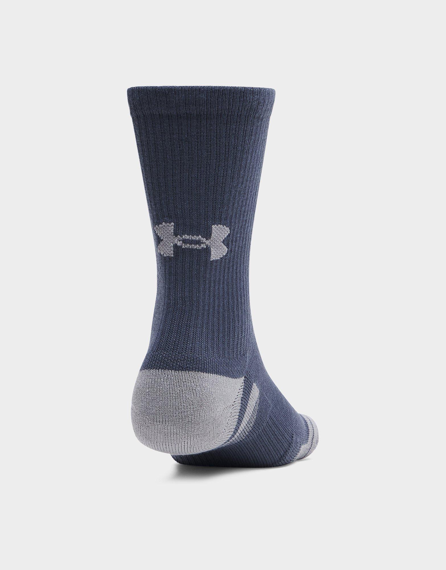Under Armour Chaussettes mi-hautes Performance Tech unisexes (lot de 3 paires)