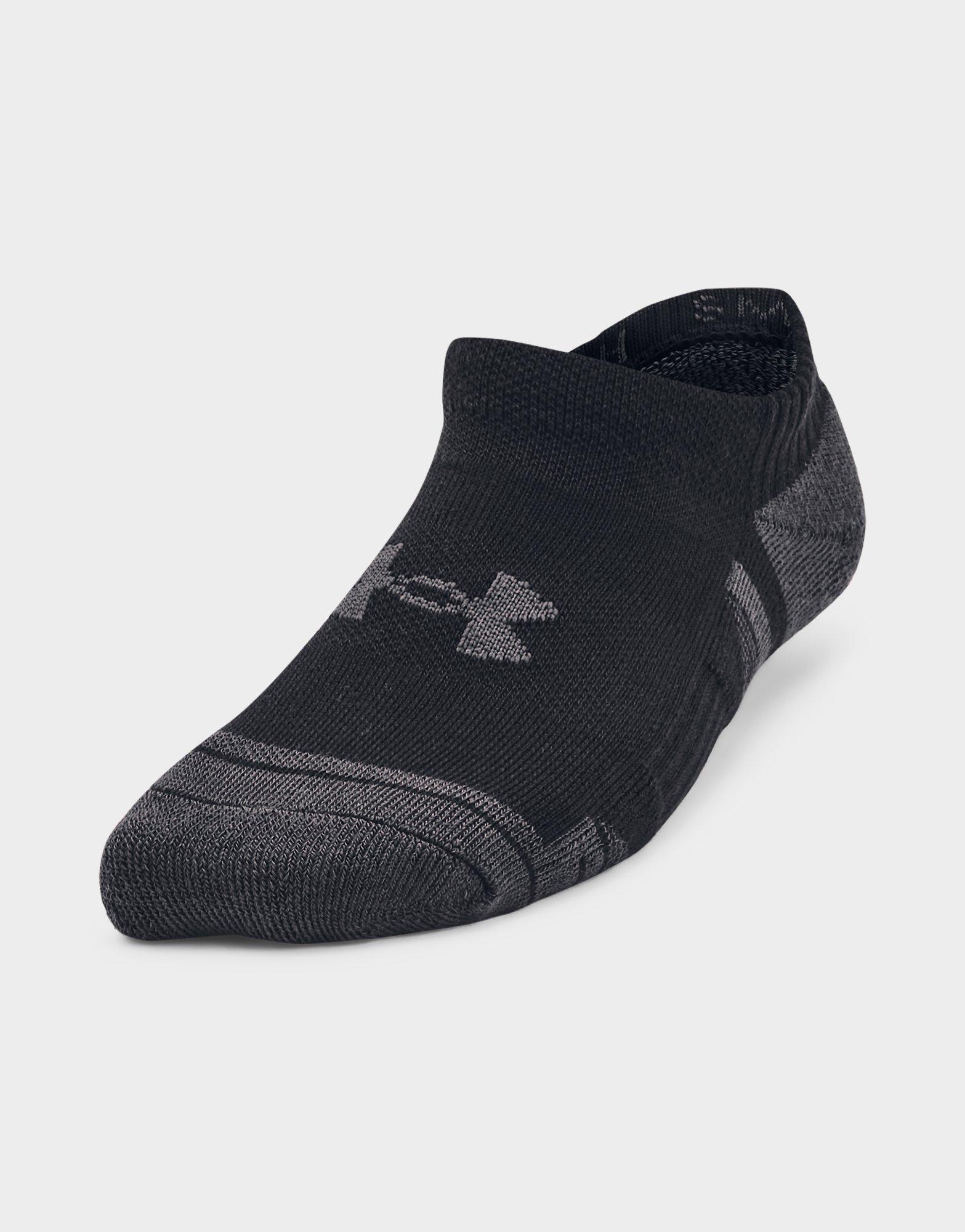 Under Armour Chaussettes invisibles Performance Tech pour enfant (lot de 3 paires)