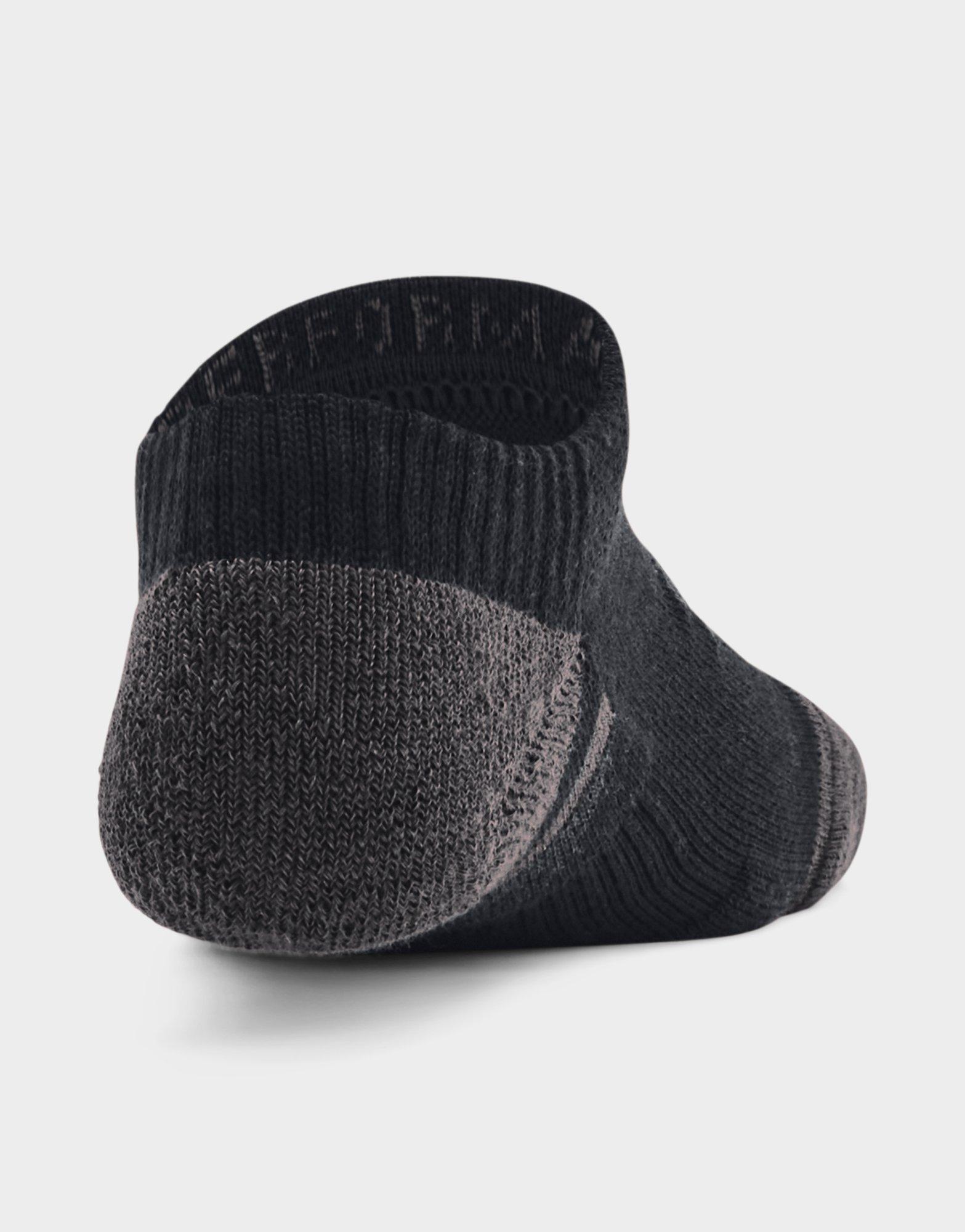 Under Armour Chaussettes invisibles Performance Tech pour enfant (lot de 3 paires)