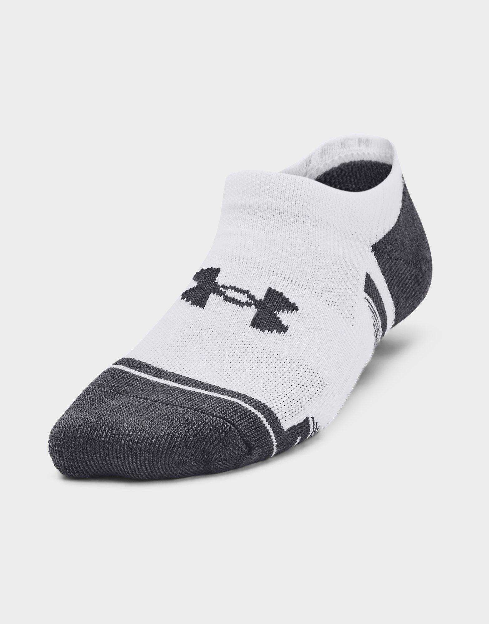 Under Armour Chaussettes invisibles Performance Tech pour enfant (lot de 3 paires)