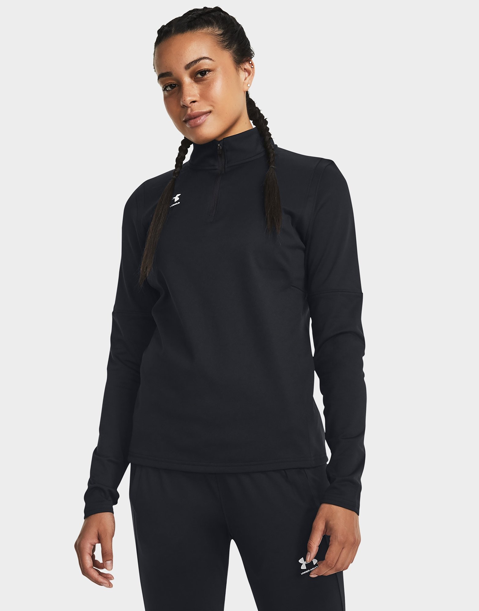 Black Under Armour Long-Sleeves UA W's Ch. Midlayer | JD Sports UK