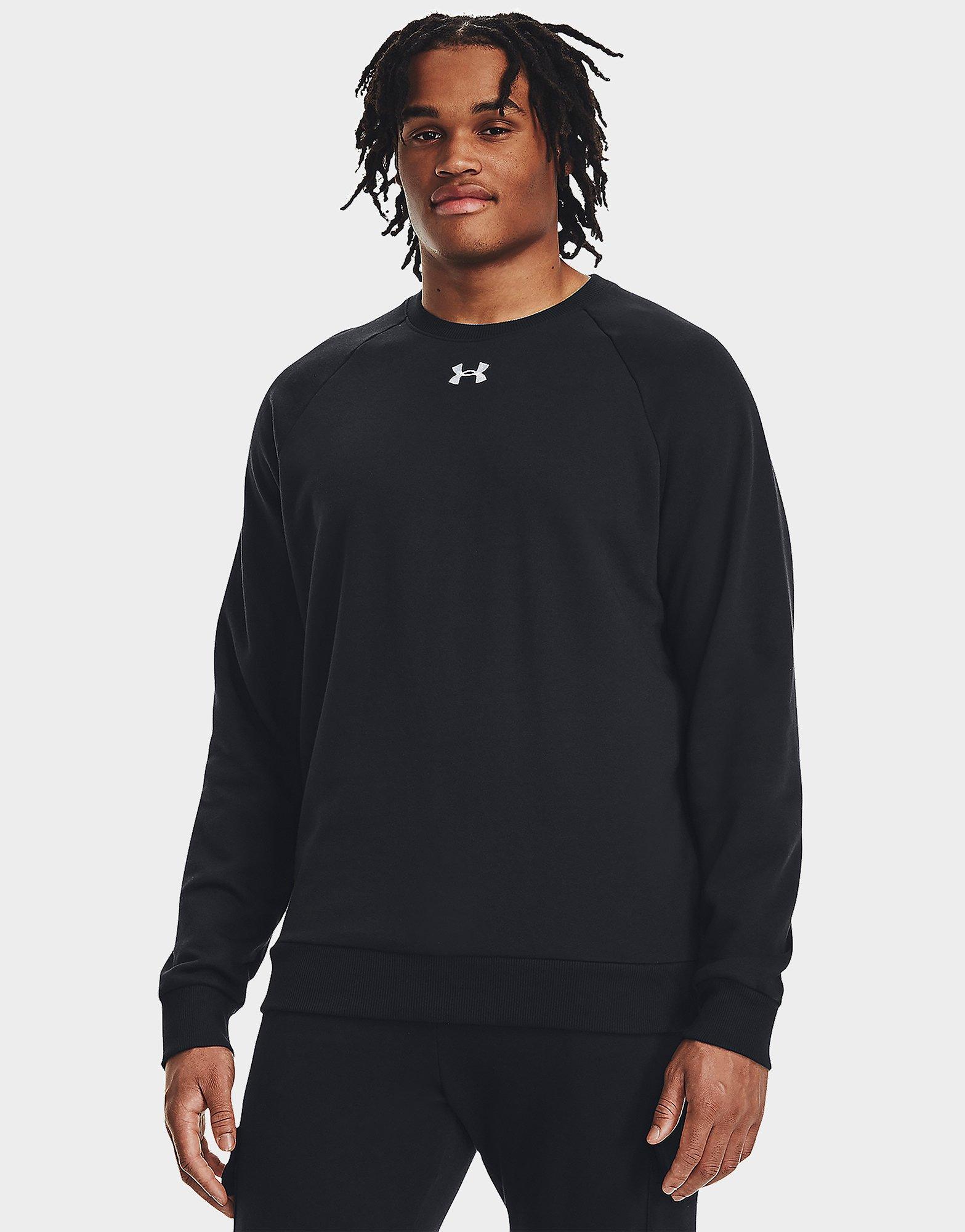 Under Armour Langarm-Shirt Rival Fleece Crew Schwarz - JD Sports Deutschland