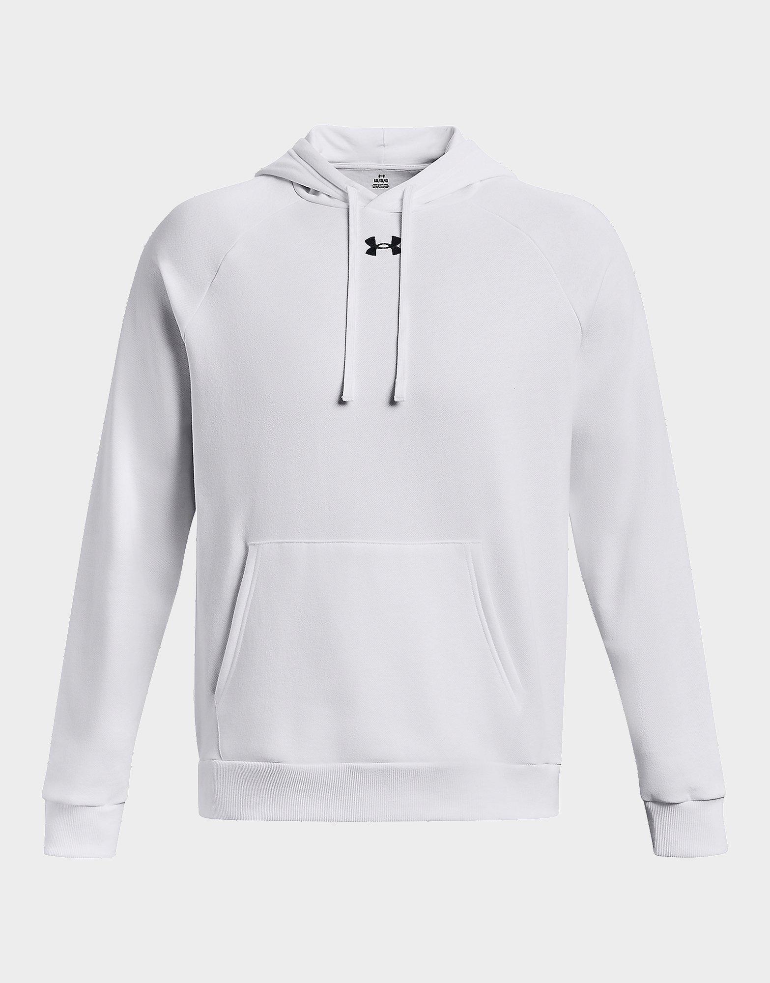 White under store armour sweatshirt