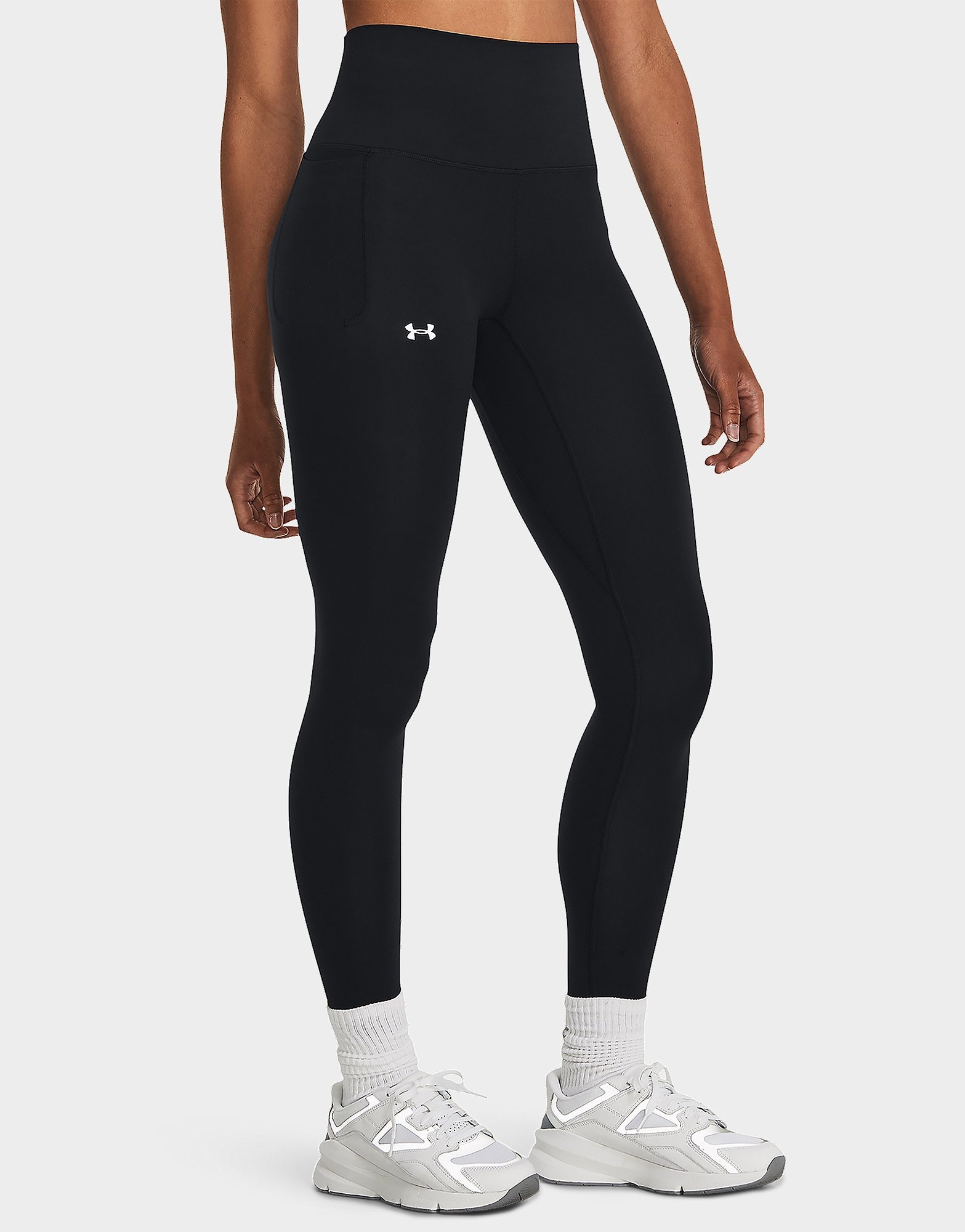 Black Under Armour Leggings Meridian Ultra HR LgTest JD Sports UK