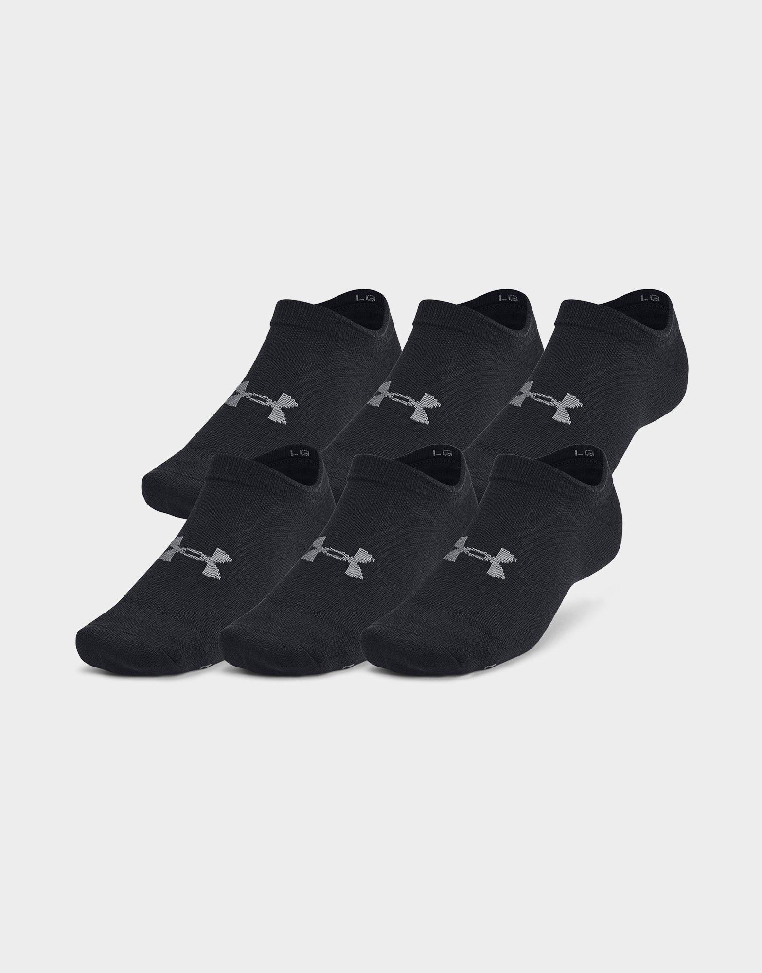 Under Armour Essential Unisex 6-Pack No-Show Socks