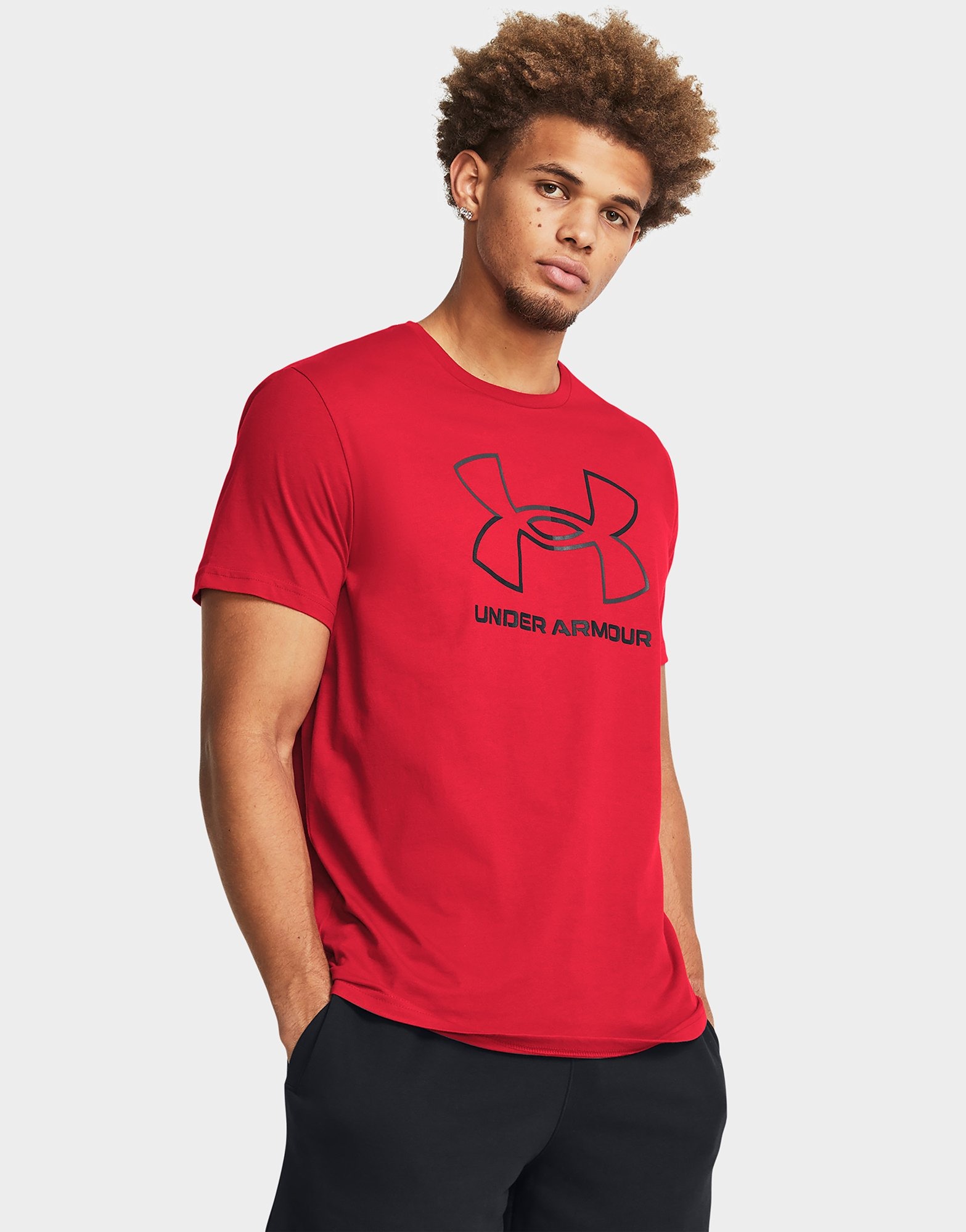 Red Under Armour UA Foundation T-Shirt | JD Sports UK