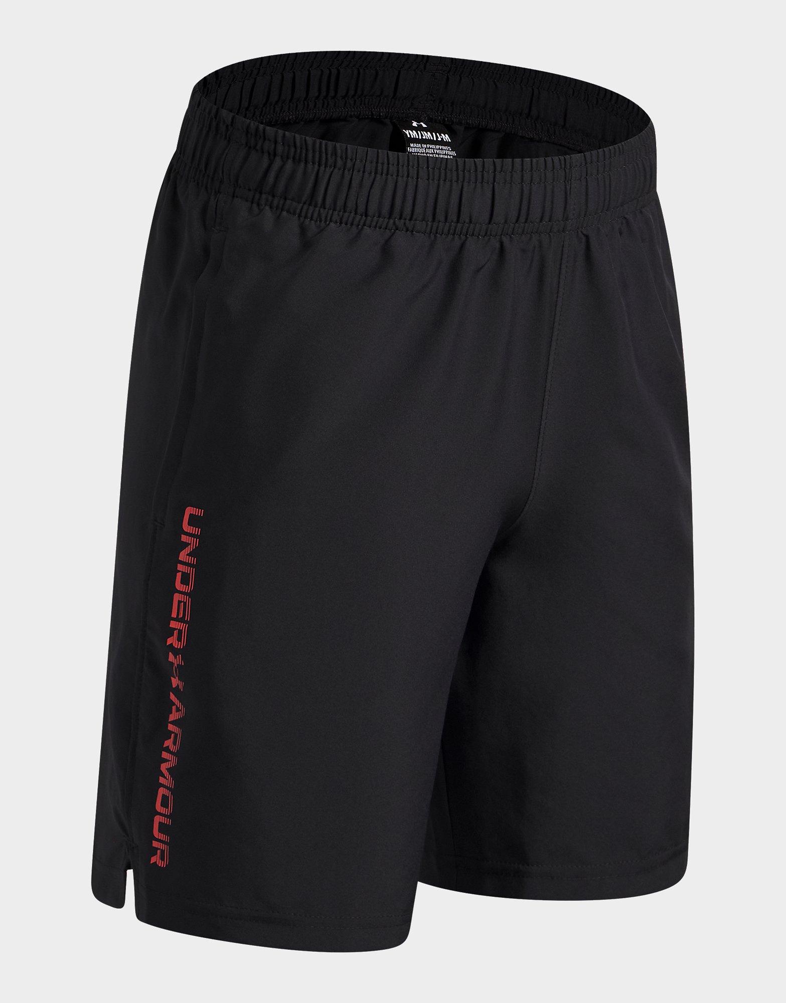 Under Armour Short tissé avec logo Tech pour garçon