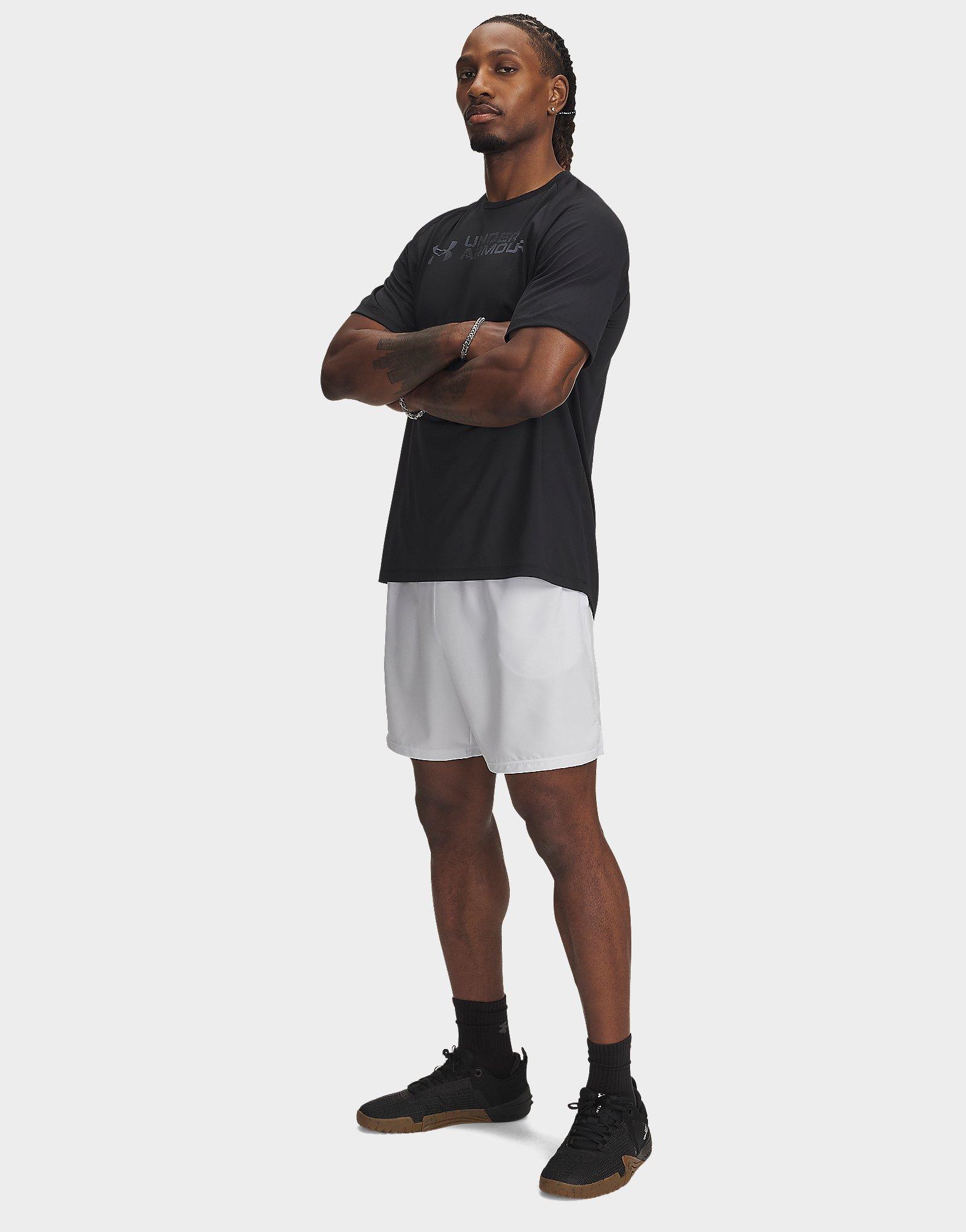 Under Armour Short 21 cm tissé avec logo Tech