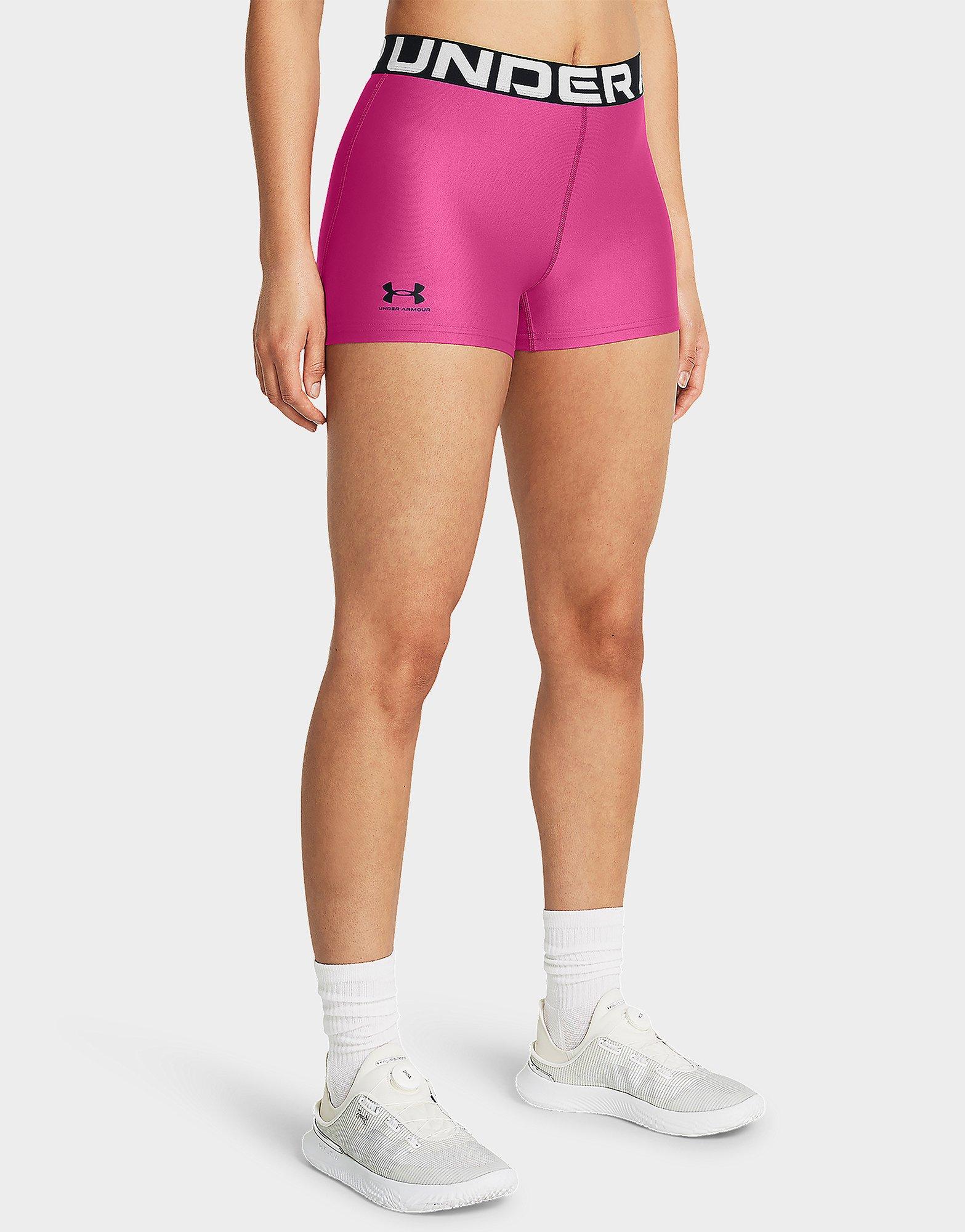 NWT Neon Pink Under Armour Spandex Shorts