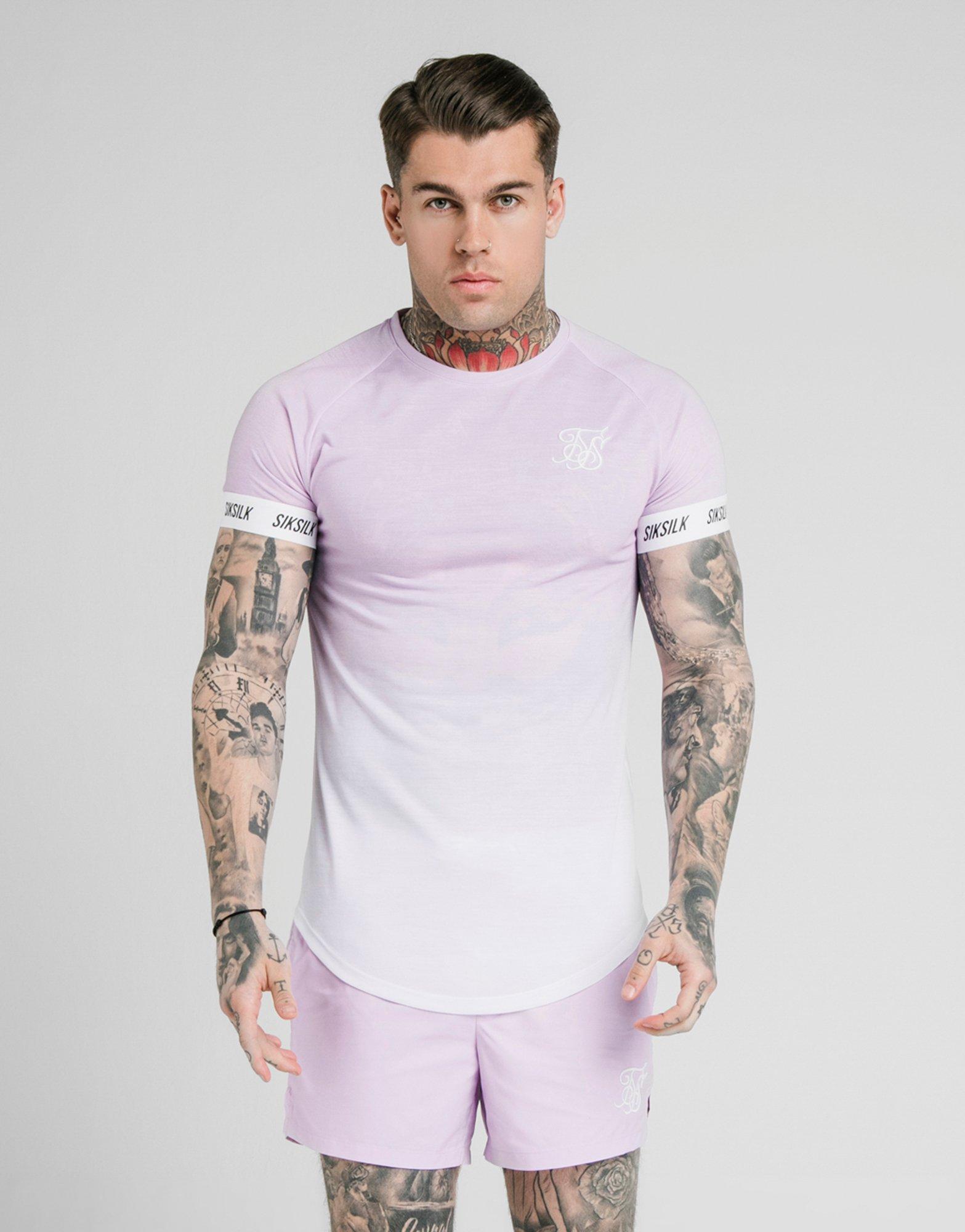camiseta siksilk rosa