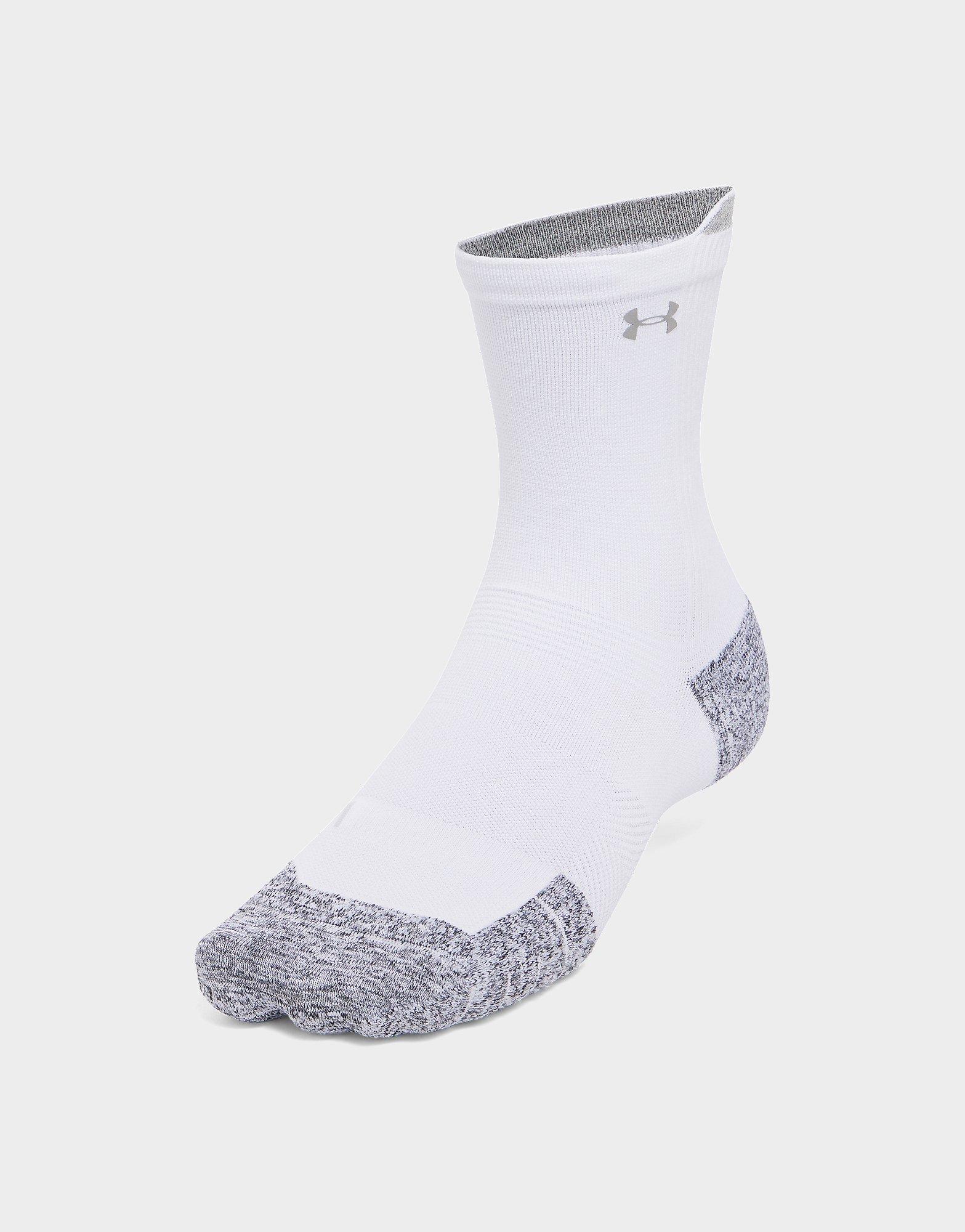 Under Armour Lot de 3 paires de chaussettes mi-hautes ArmourDry Run Cushion unisexes