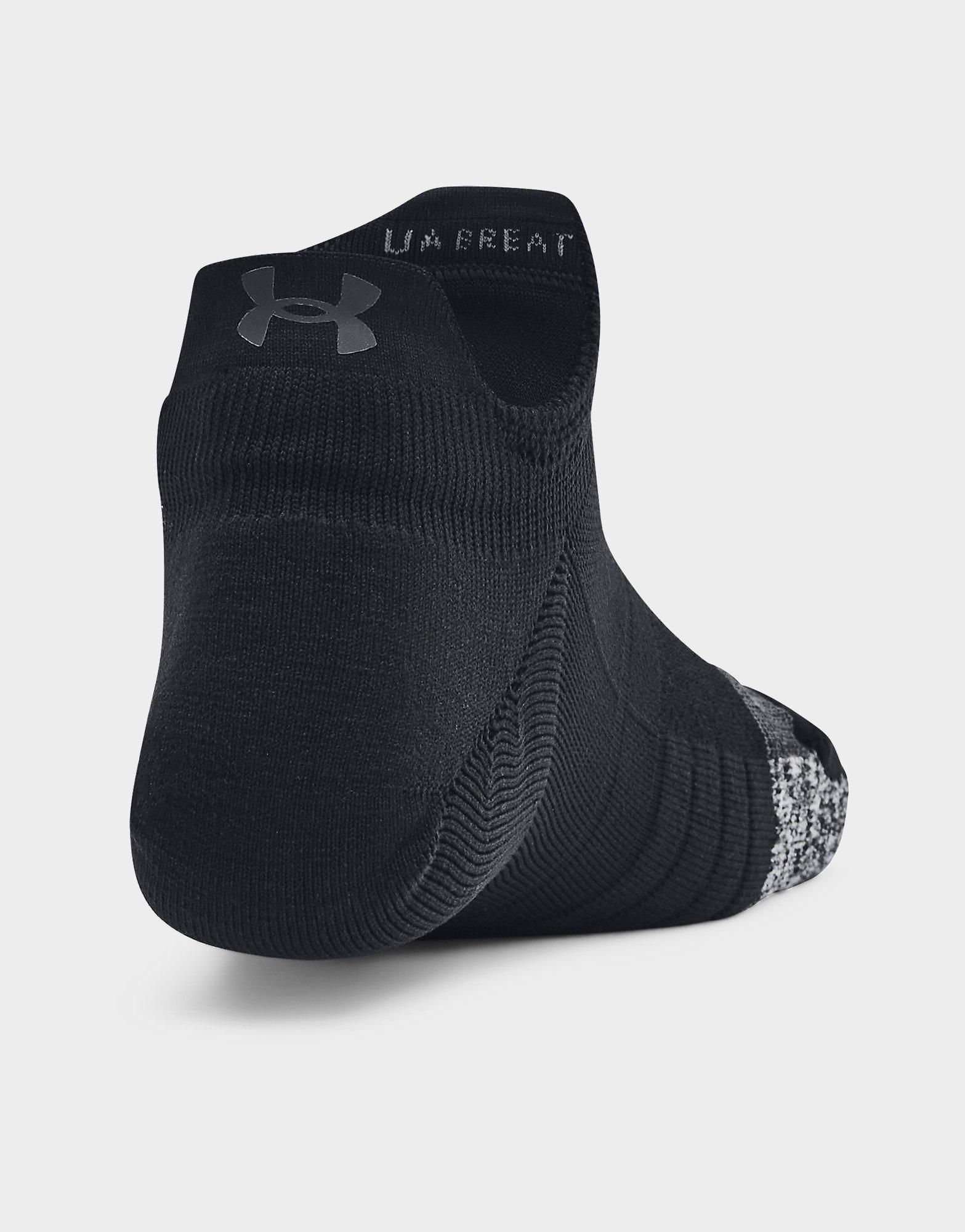 Under Armour Breathe 3-Pack No Show Tab Socks