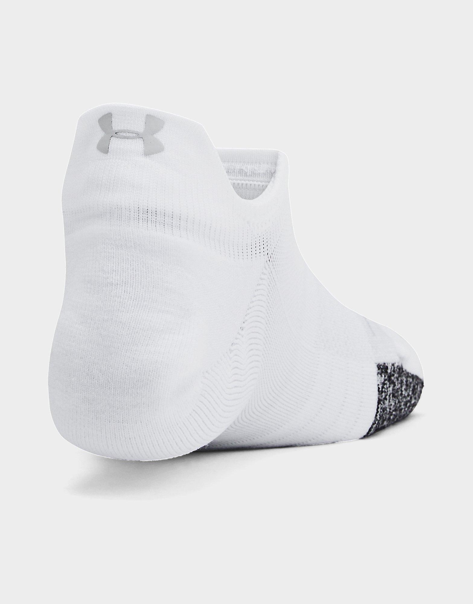 Under Armour Breathe 3-Pack No Show Tab Socks