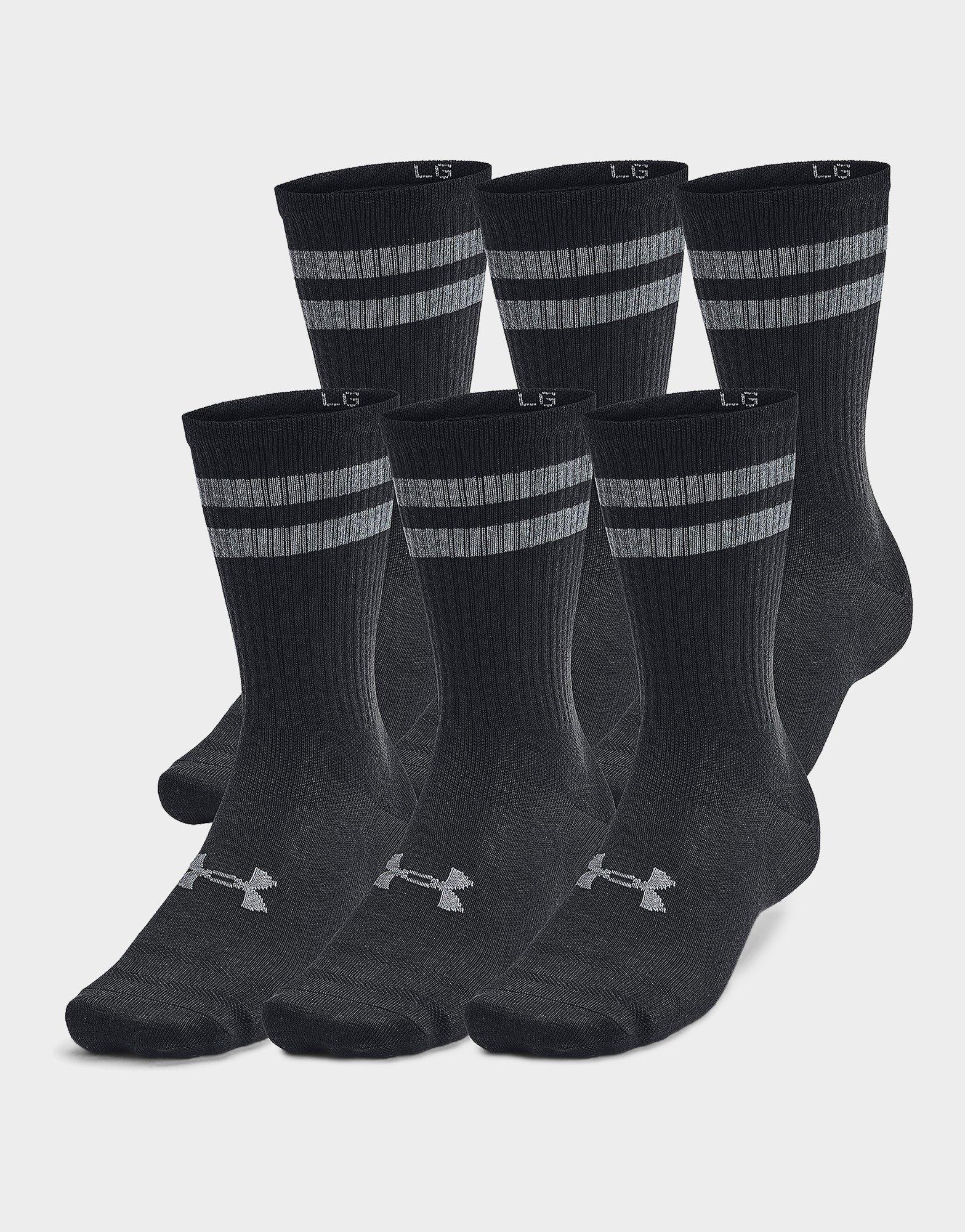Under Armour Essential Unisex 6-Pack Crew Socks