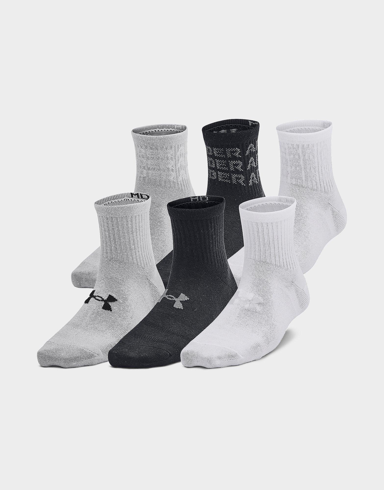 Under Armour Essential Kids' 6-Pack Quarter Socks