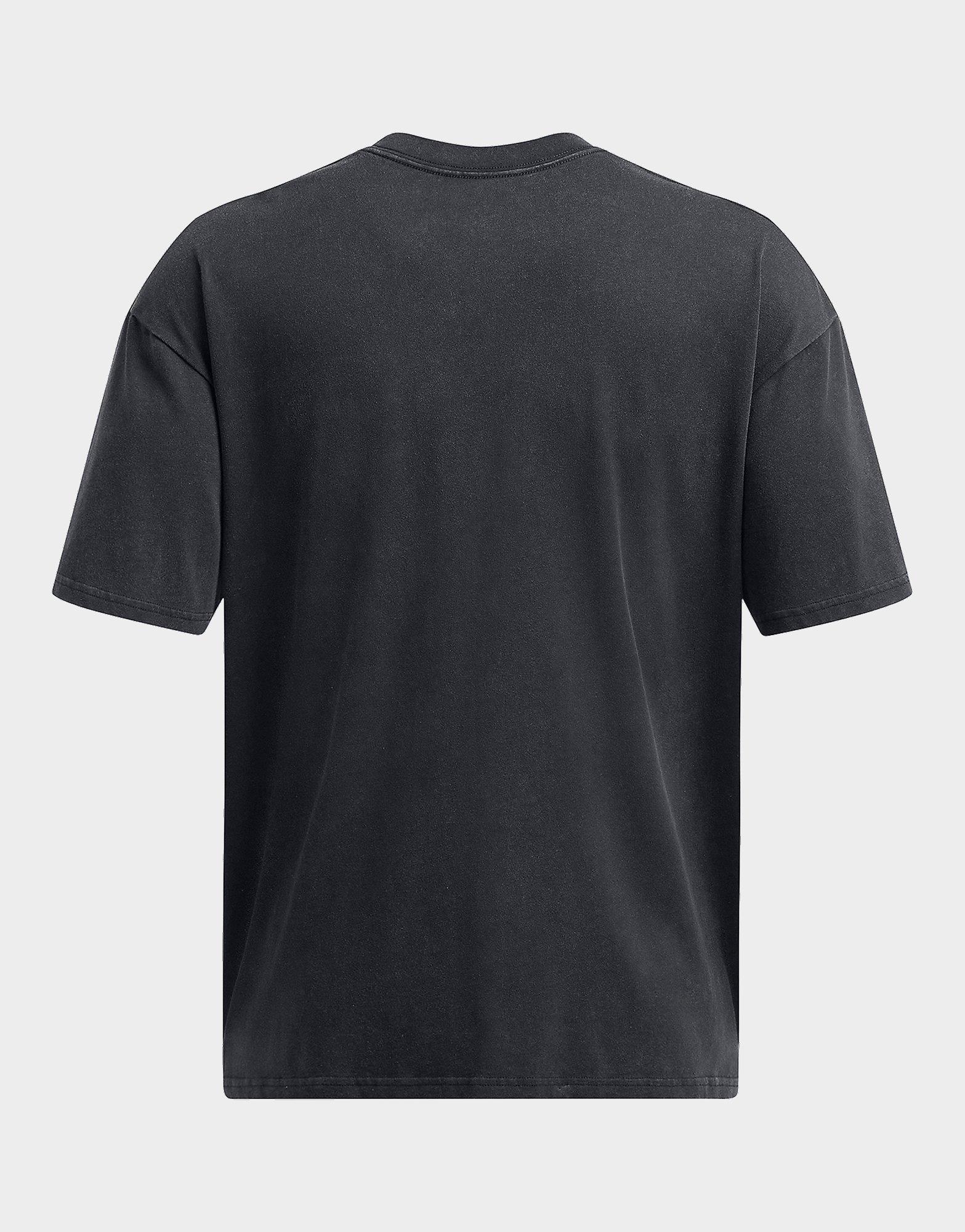 Under Armour Heavyweight Logo Wash T-shirt mit Oversize-Passform