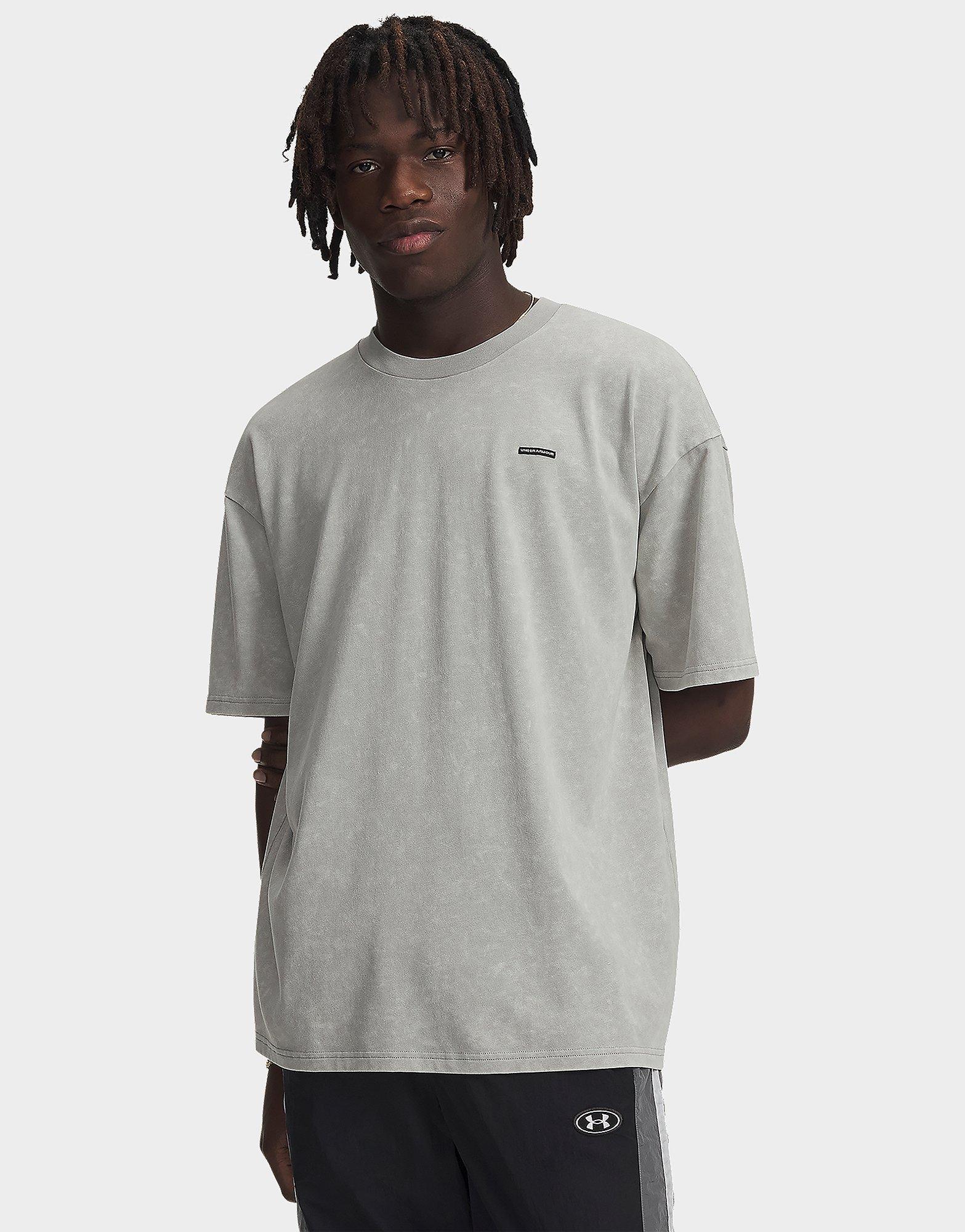 Under Armour Heavyweight Logo Wash Oversized Short Sleeve