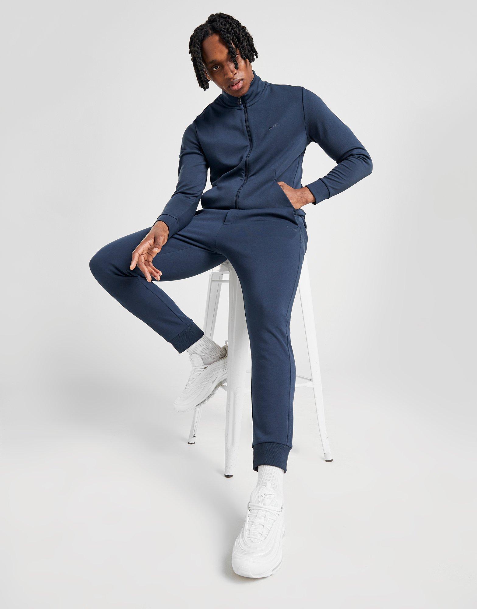 boss hadiko track pants navy